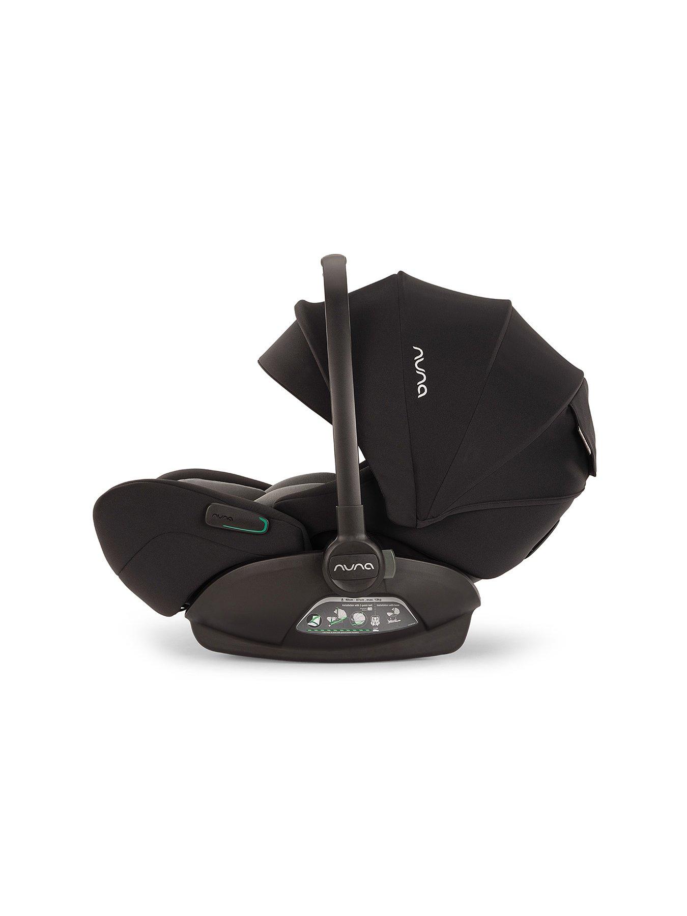 Image 6 of 7 of Nuna Ixxa Next -- Arra Flex / Base Curv Bundle - Caviar