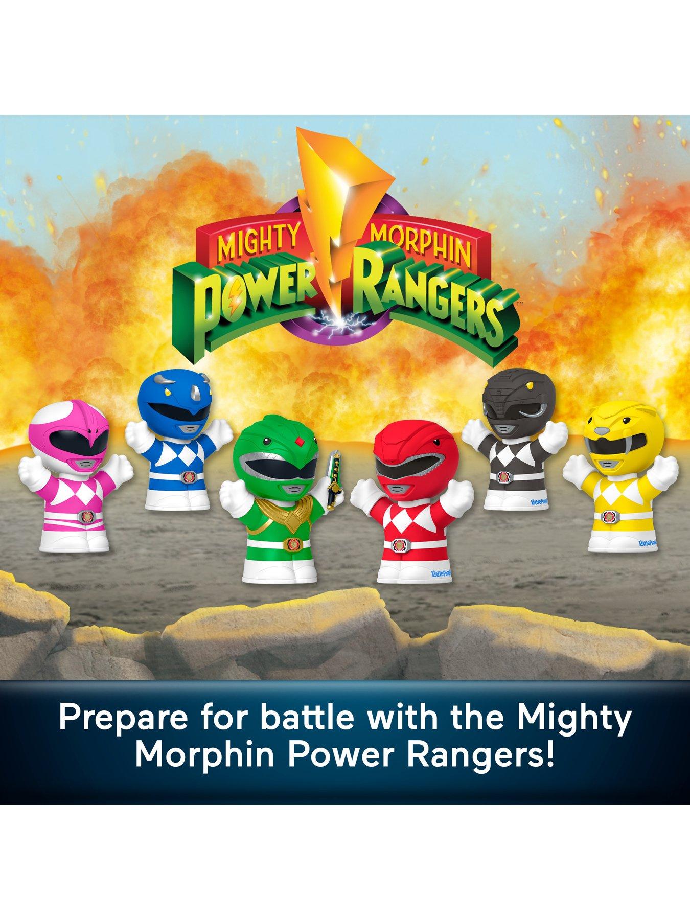 Image 3 of 7 of Fisher-Price Little People Collector Power Rangers Special Edition Set for Adults &amp; Fans, 6 Figures