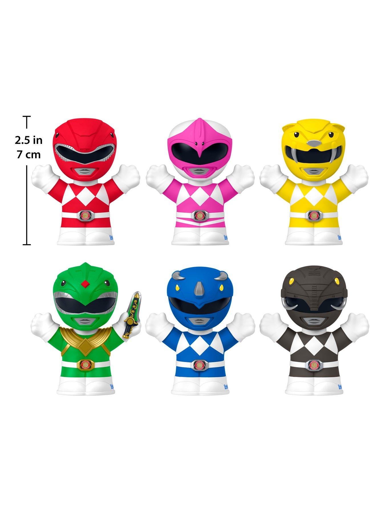Image 6 of 7 of Fisher-Price Little People Collector Power Rangers Special Edition Set for Adults &amp; Fans, 6 Figures