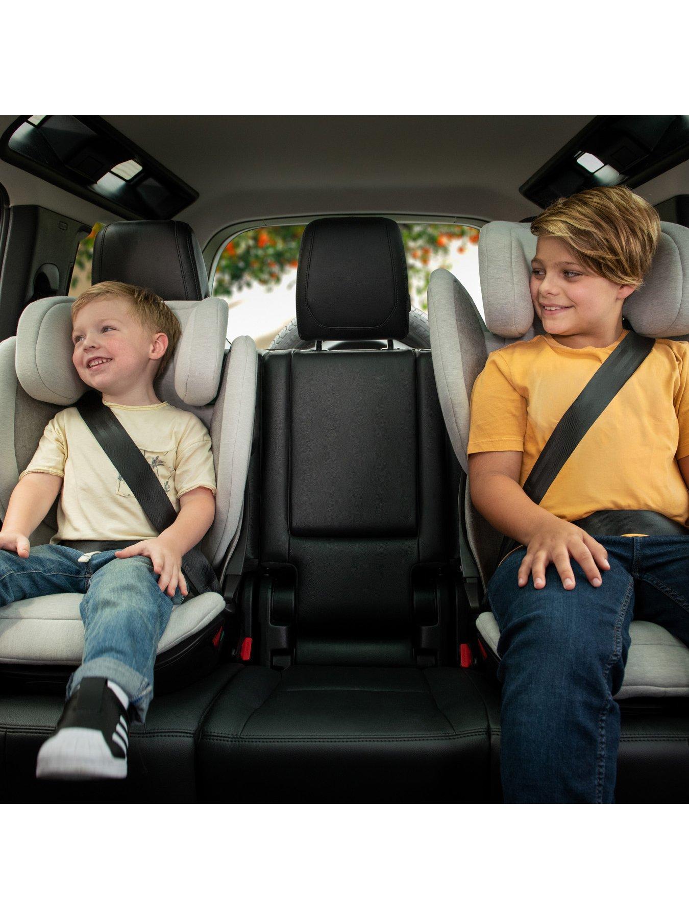 Image 6 of 8 of Nuna AACE LX 2/3 R129 High Back Booster Car Seat - Caviar
