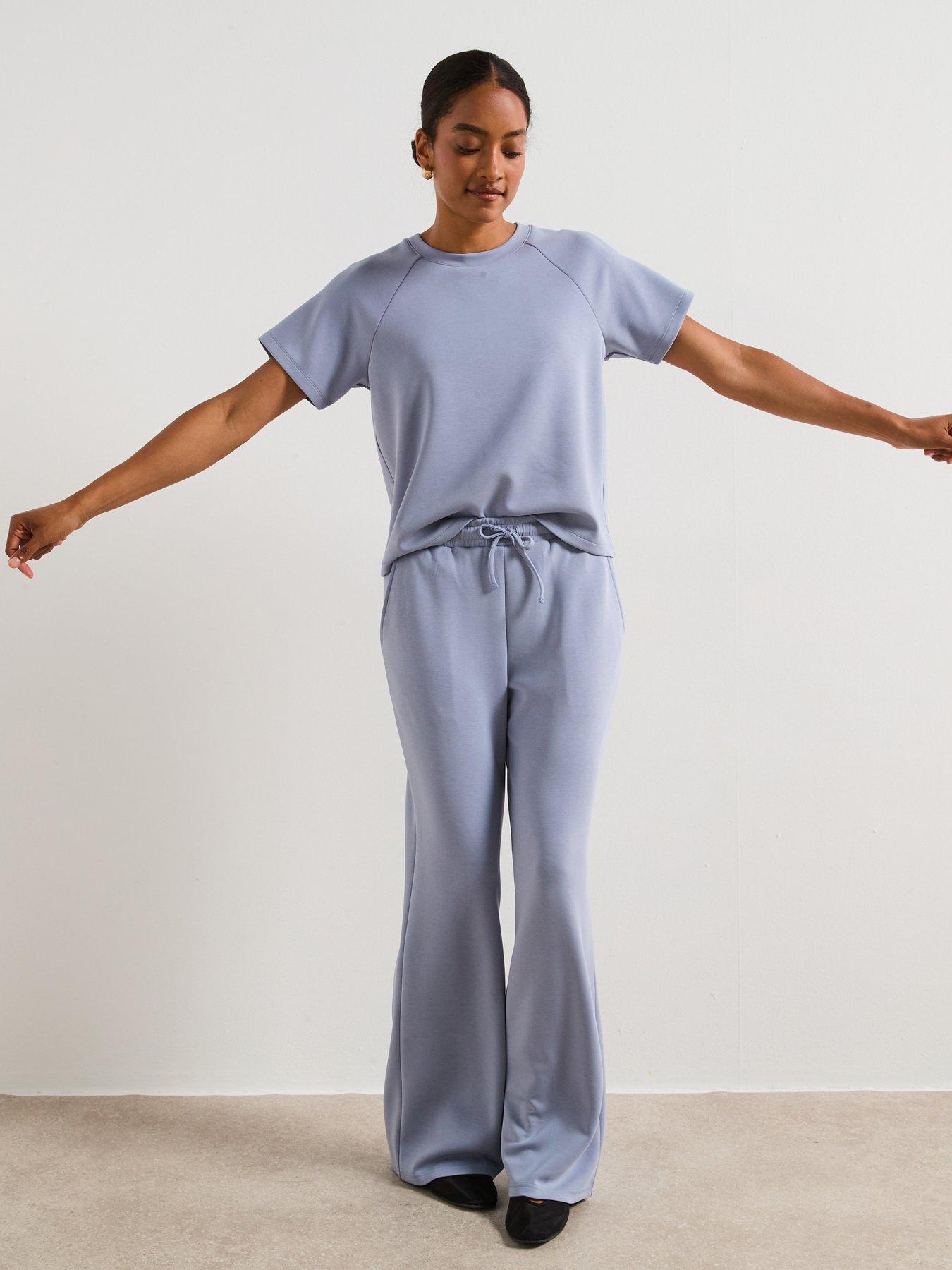 undefined Modal Mix T-Shirt - Blue