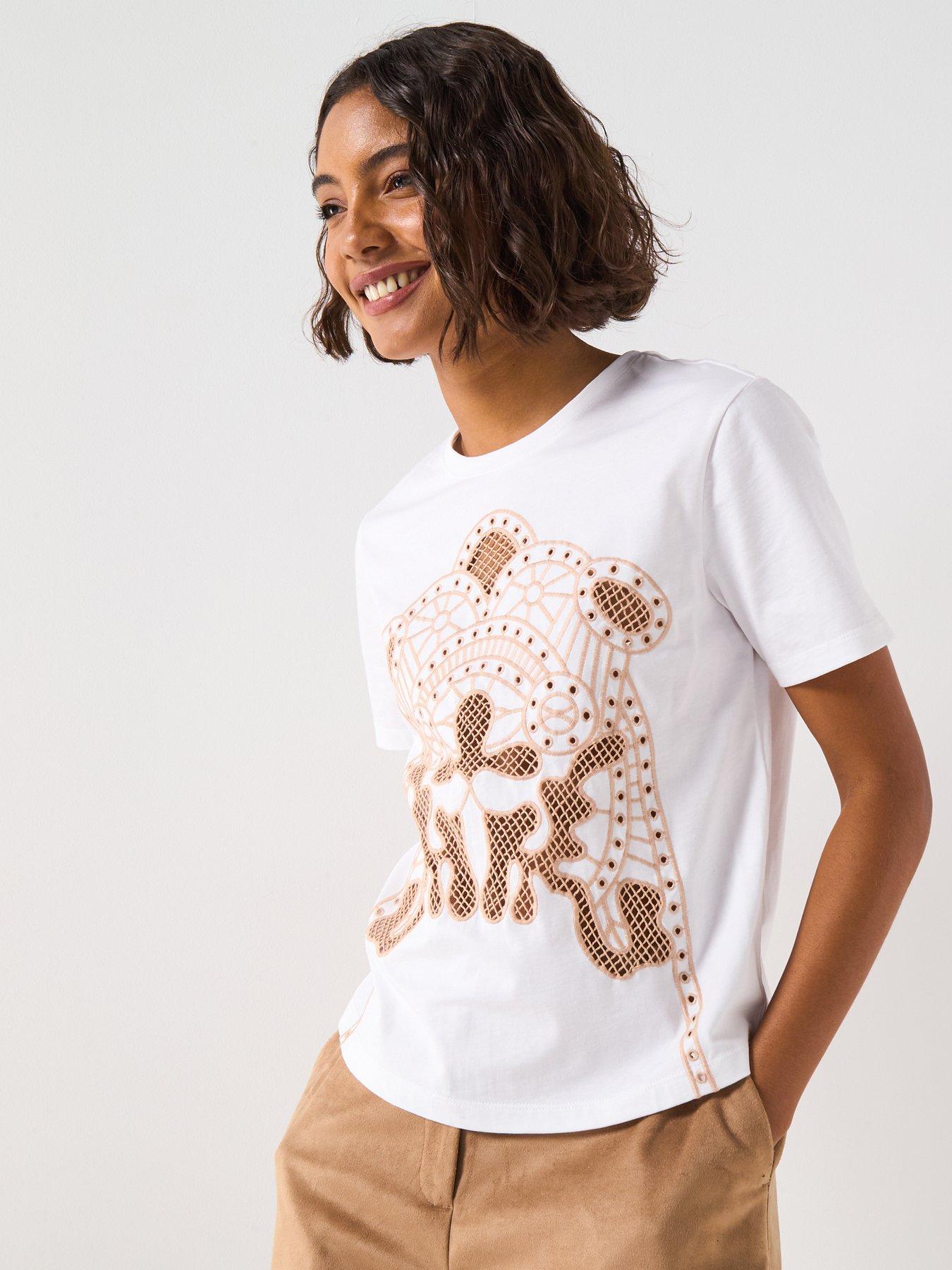 undefined Western T-Shirt - White