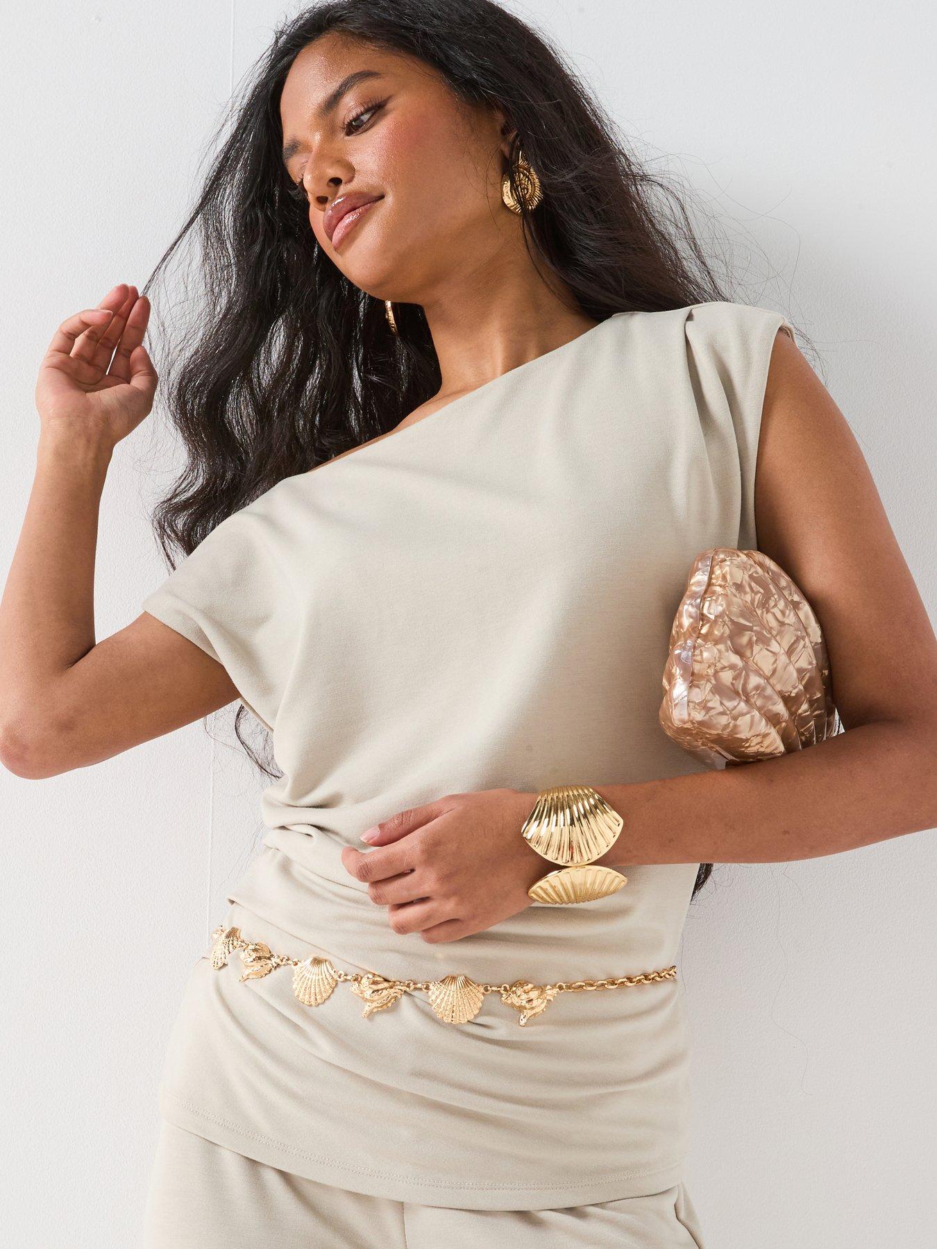 undefined Drape Top Co-ord