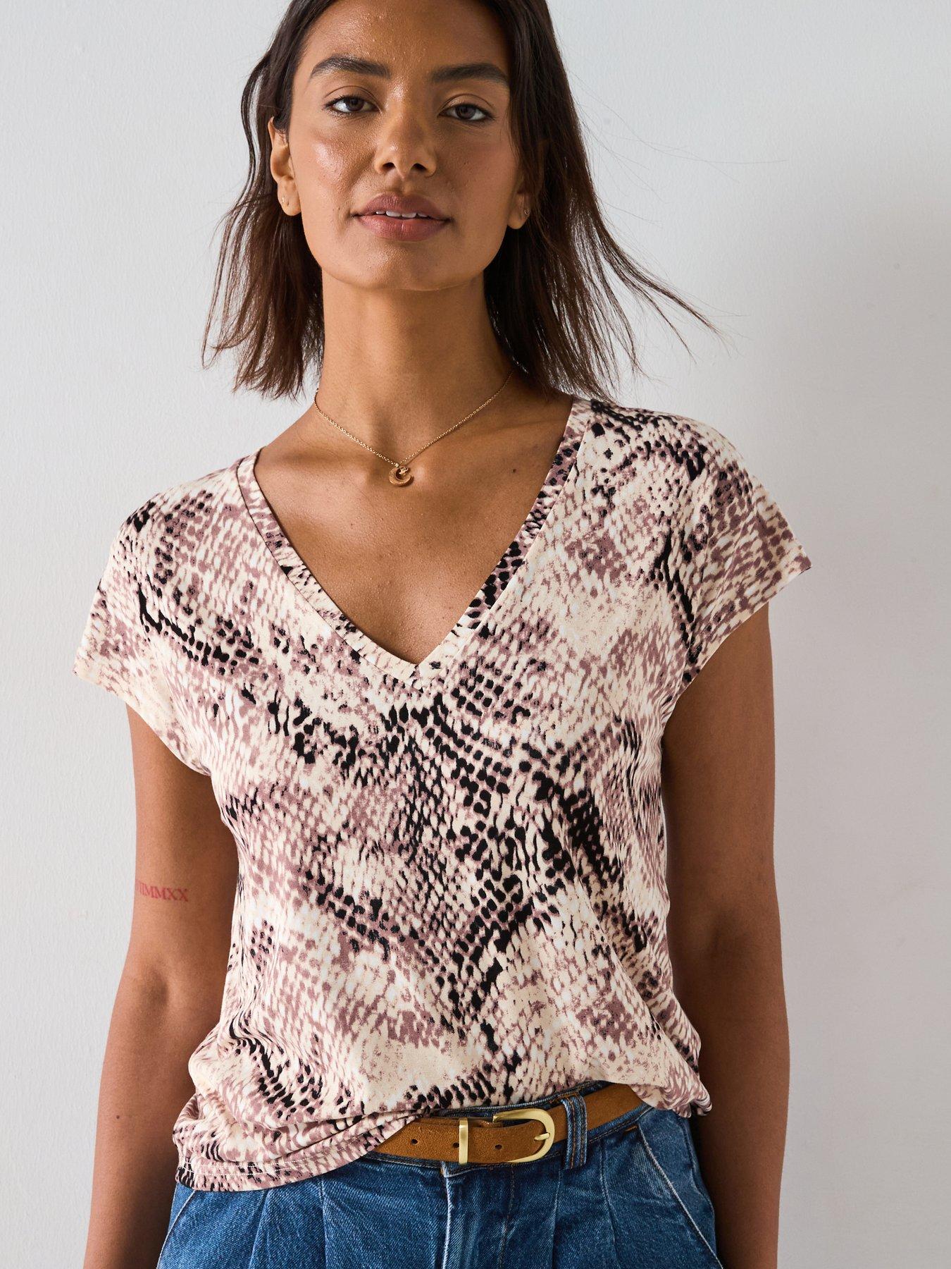 undefined V Neck Tee