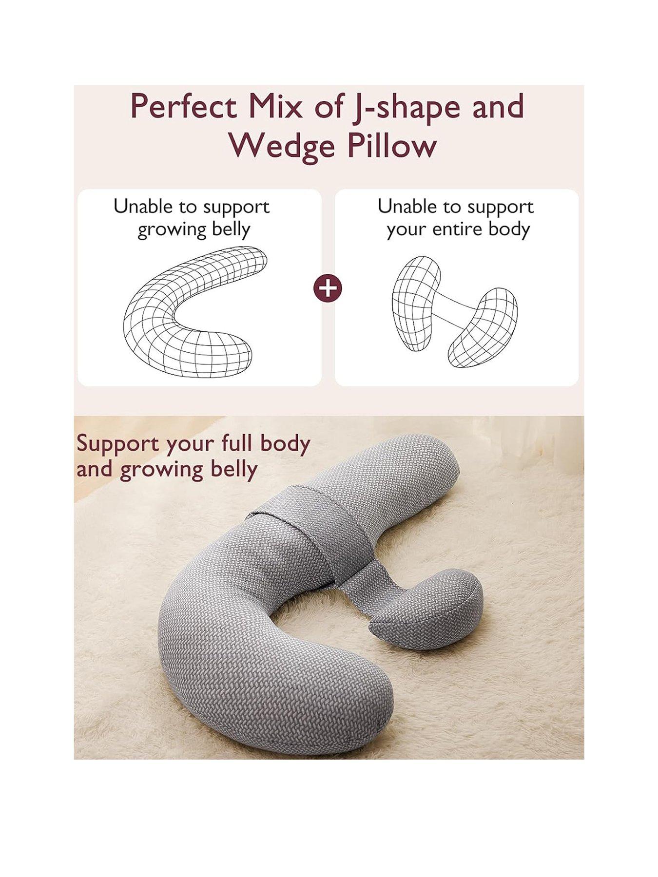 Image 2 of 4 of Momcozy F Shaped Pillow - Air Cushion