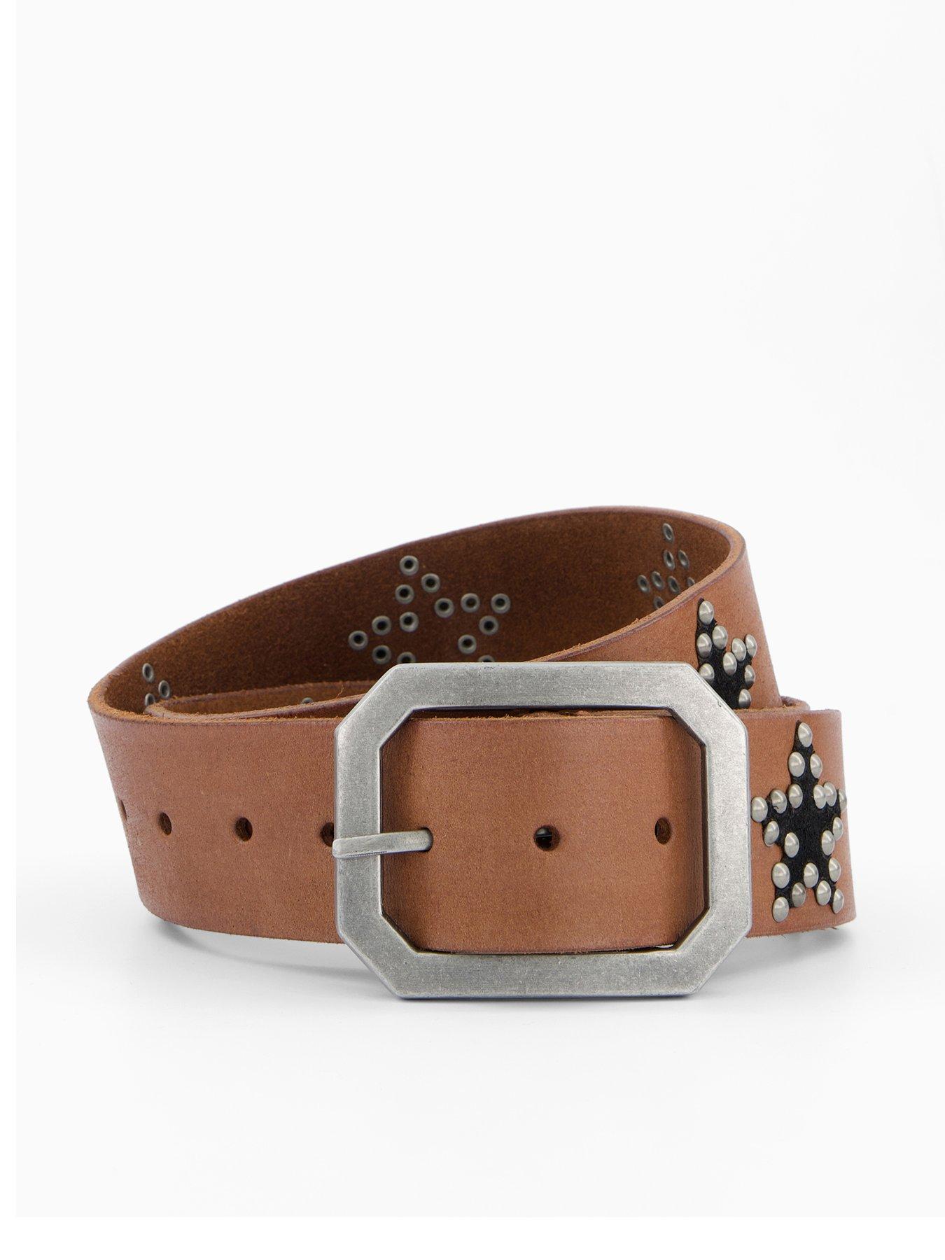 undefined Starcrossed Studded Belt - Brown