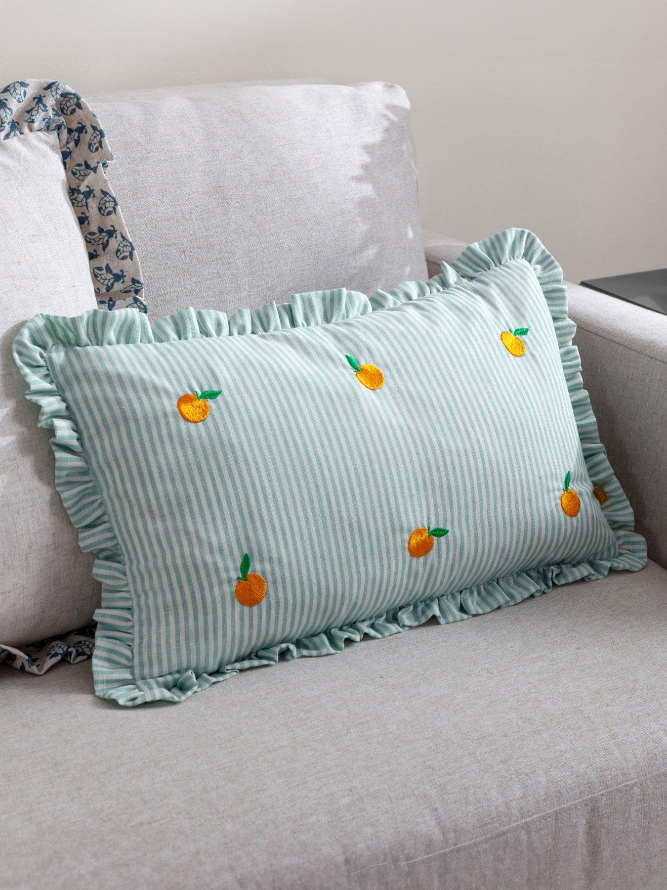 Furn Les Fruites Oranges Cushion