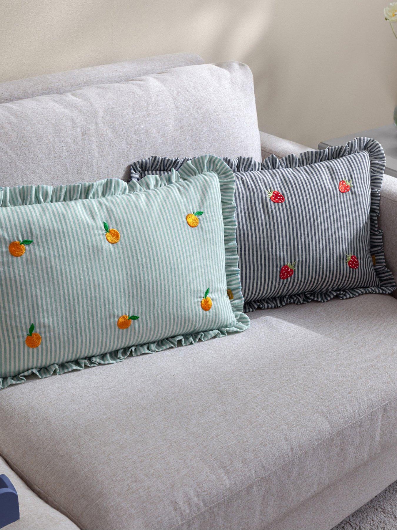 Image 6 of 6 of Furn Les Fruites Strawberries Cushion &ndash; 30 x 50 cm