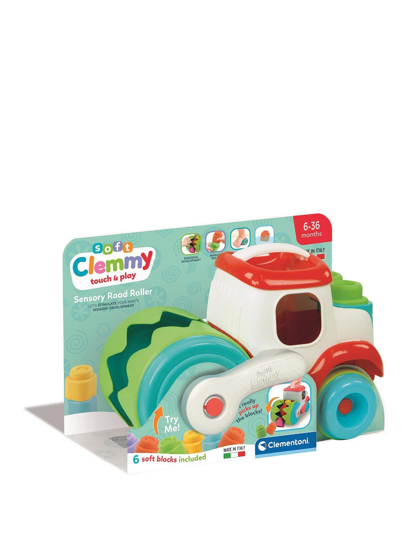 Baby Clementoni Soft Clemmy - Sensory Road Roller