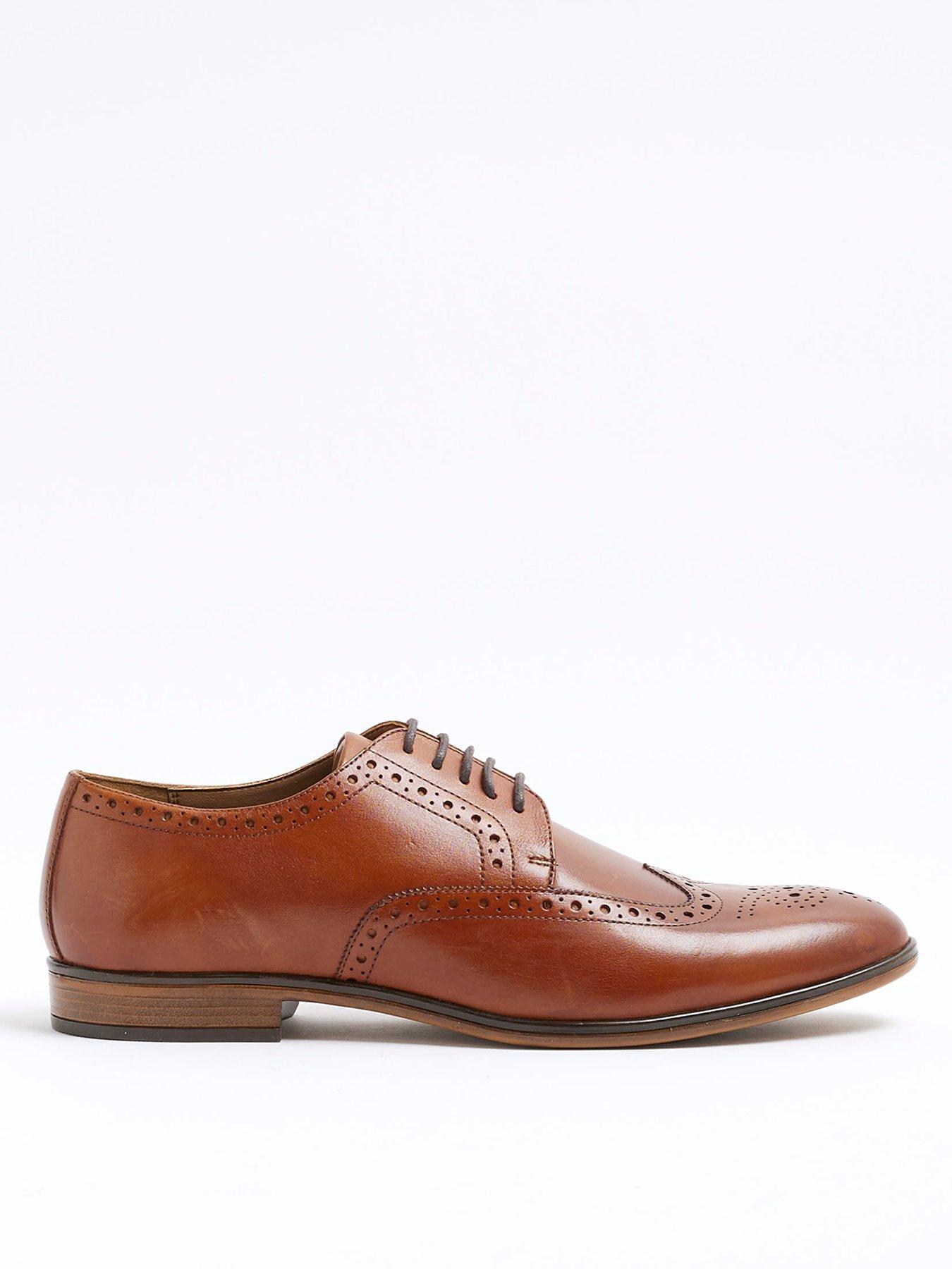 undefined River Island Formal Lace Up Brogue Shoes