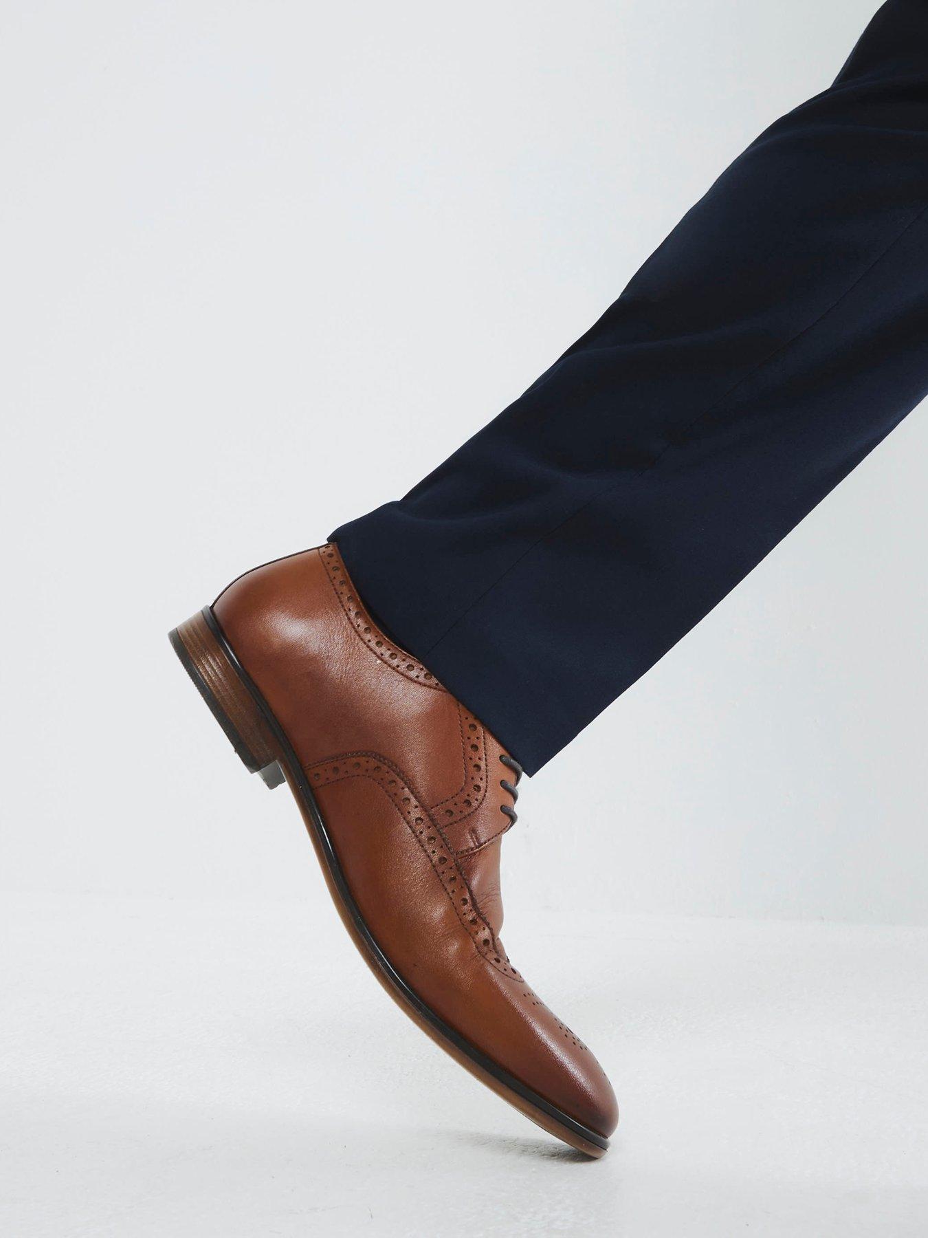 Image 2 of 5 of River Island Formal Lace Up Brogue Shoes