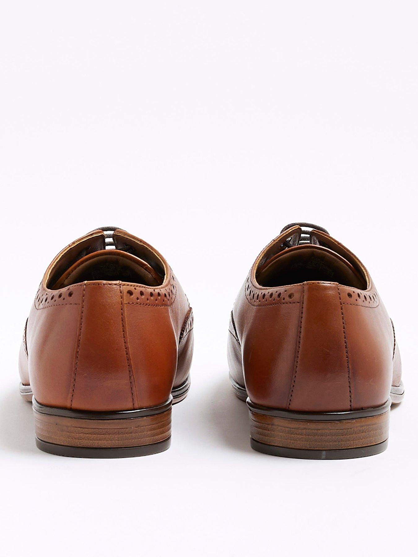 Image 3 of 5 of River Island Formal Lace Up Brogue Shoes