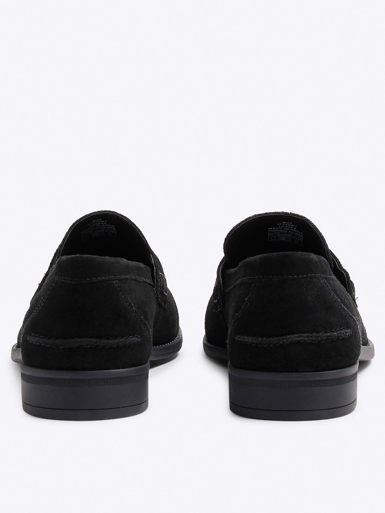 Suede Loafers River Island Mens Casual Shoes Shop River Island