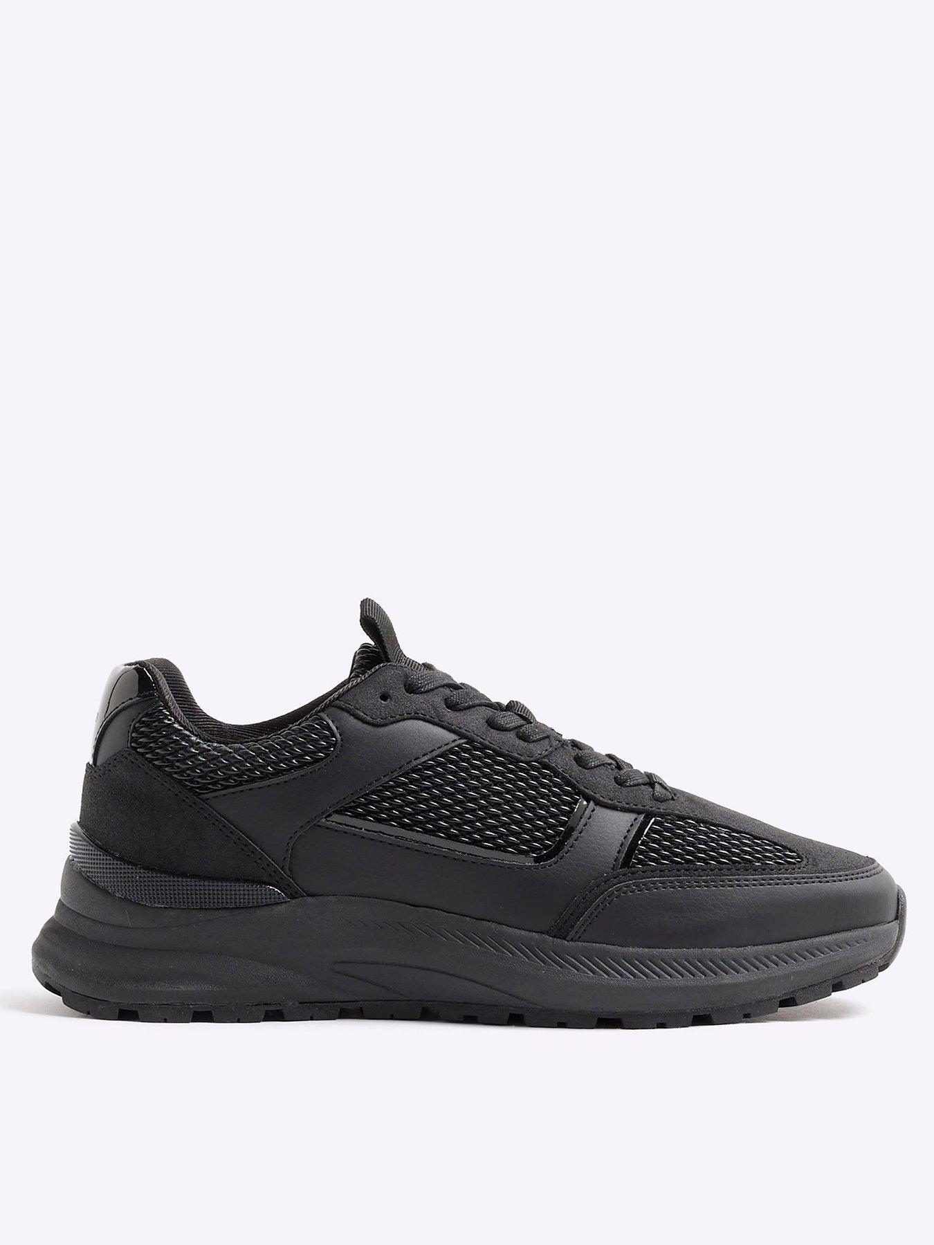 undefined Techinal Runner Shoes - Black