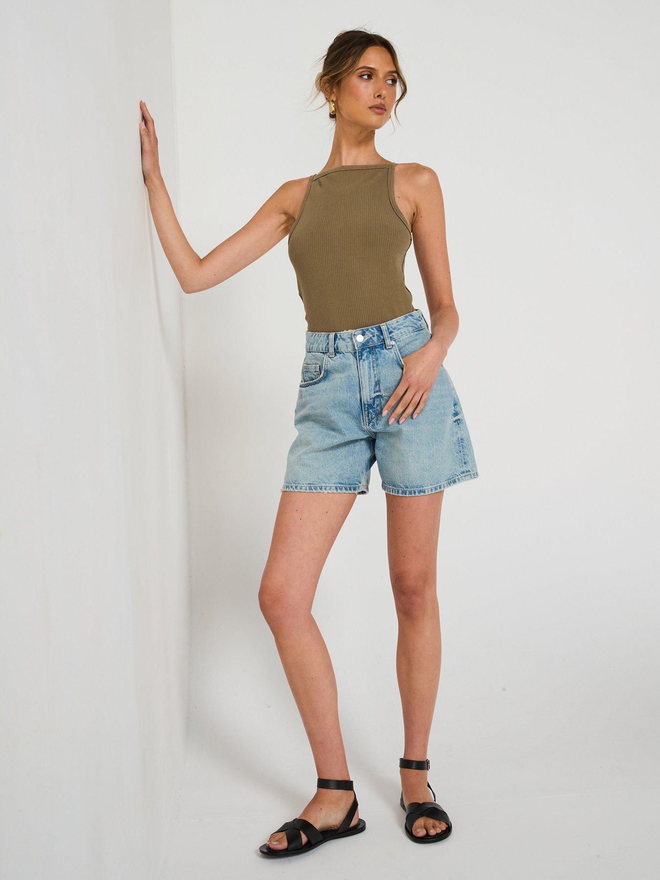 FREE PEOPLE Mia Tank Top - Khaki | Very