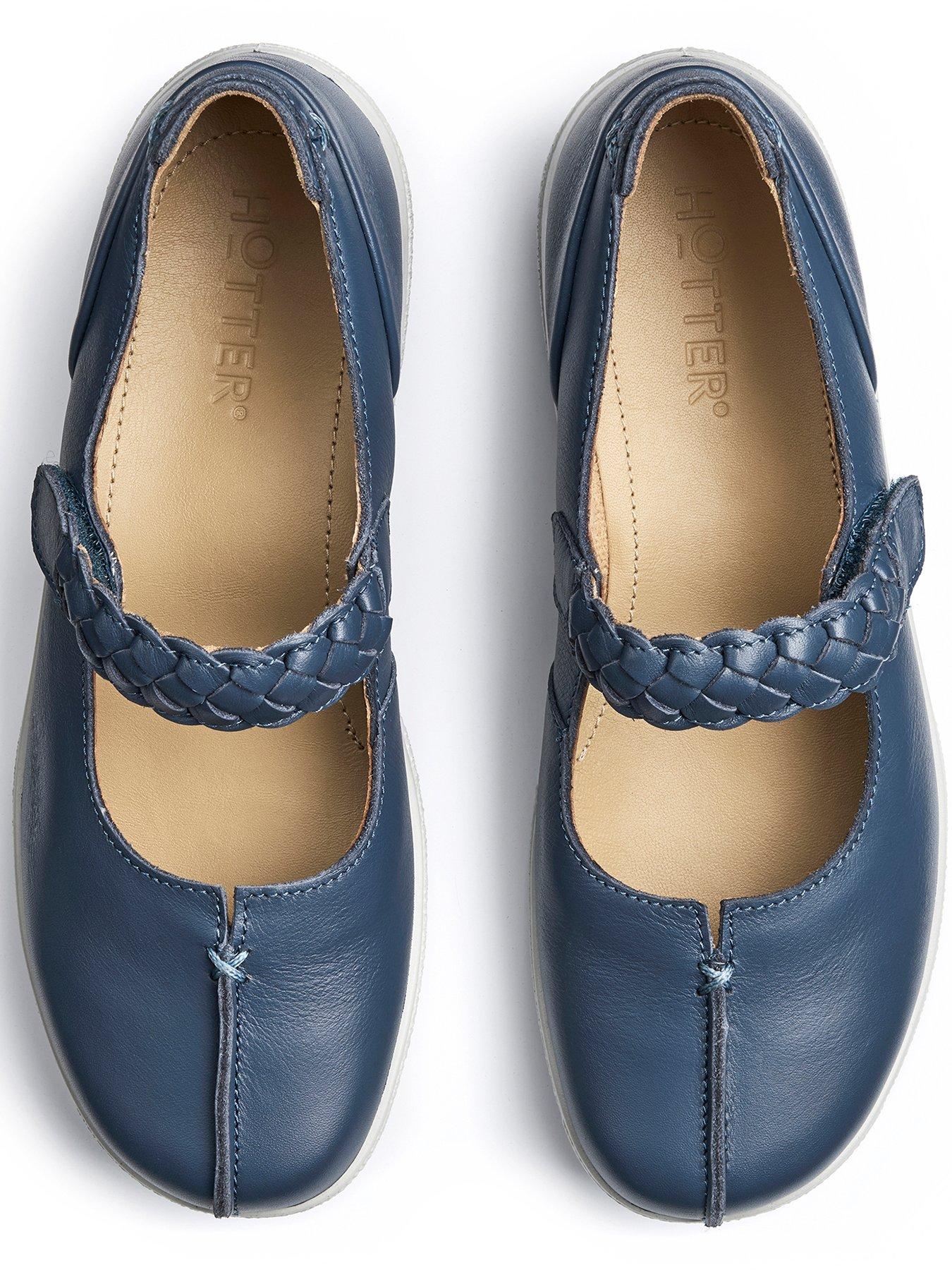 Image 4 of 5 of Hotter Shake Ii Wide Fit Shoe - Blue