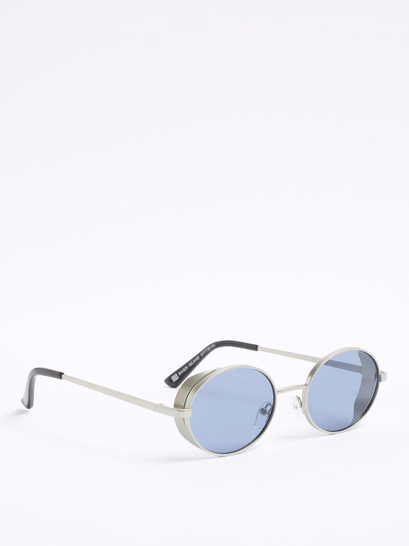 undefined Oval High Rise Sunglasses