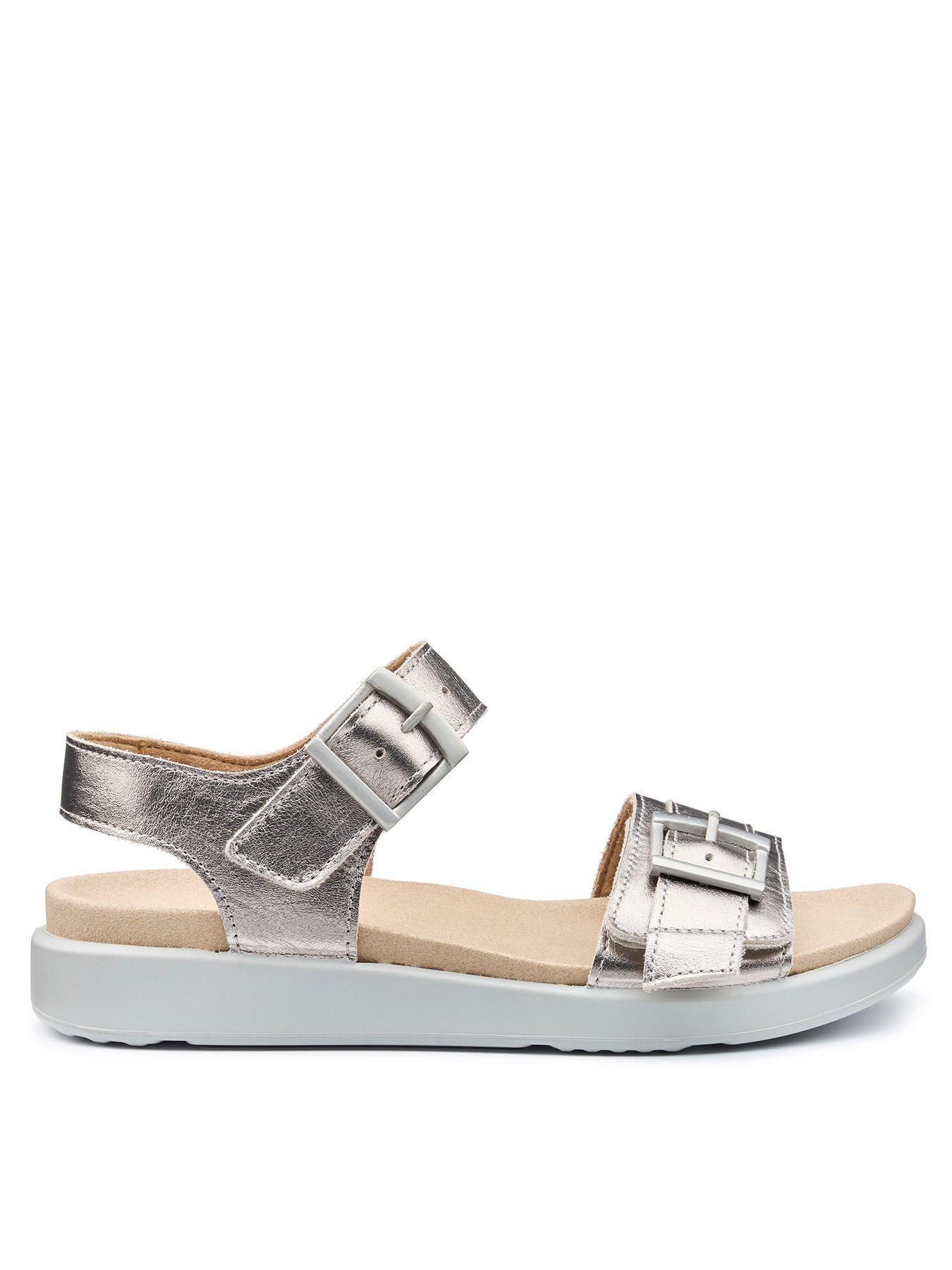 undefined Palma Metallic Sandal - Silver