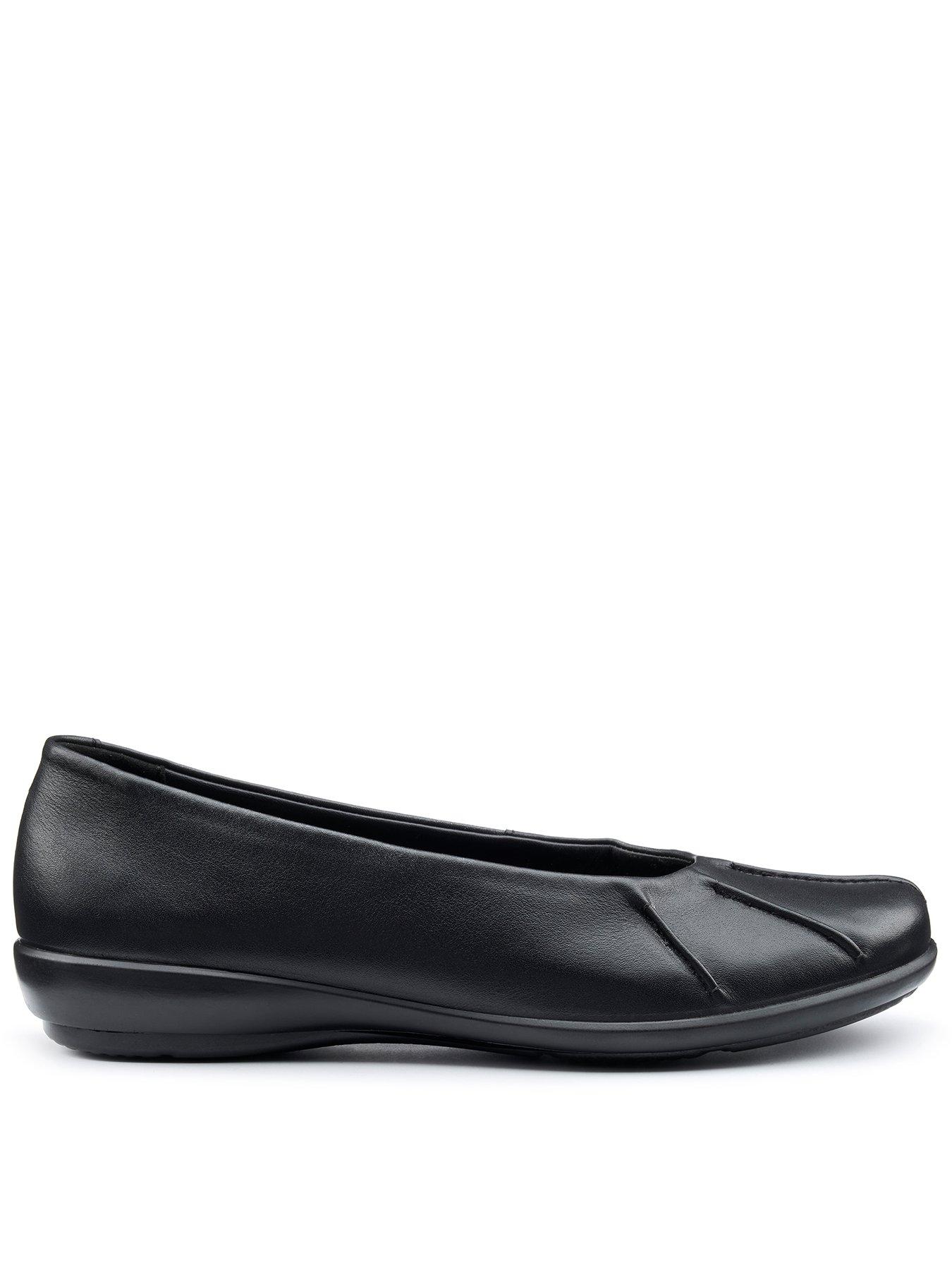 Hotter Rhea Ballerina Shoe - Black