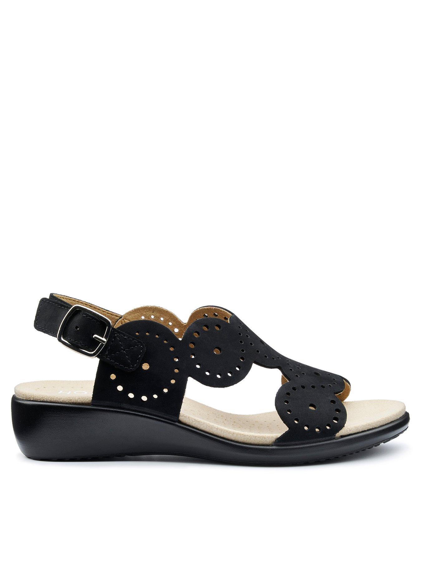 undefined Diana T-bar Leather Sandal - Black