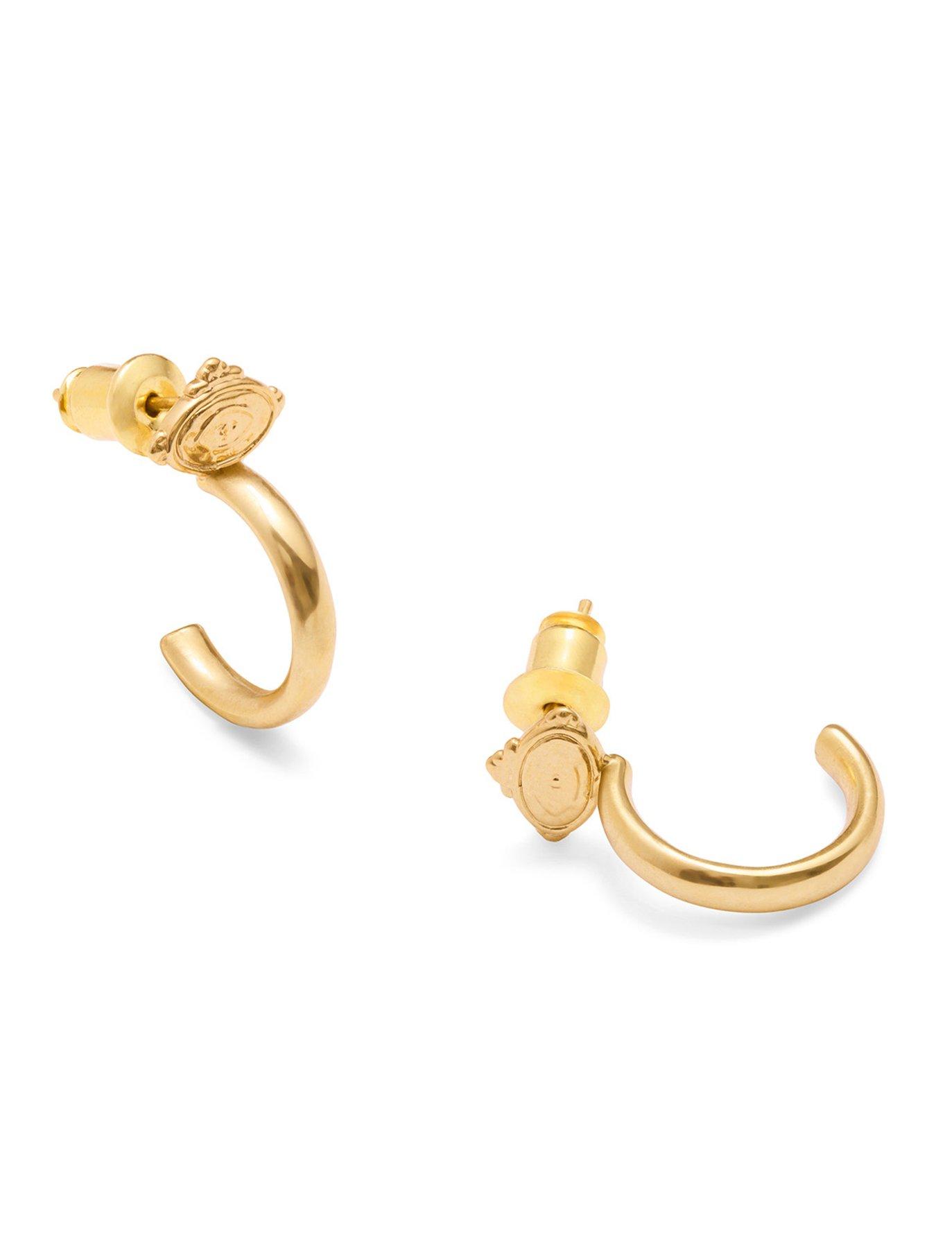 Image 3 of 5 of Katie Loxton Protection Waterproof Gold Hoop Earrings