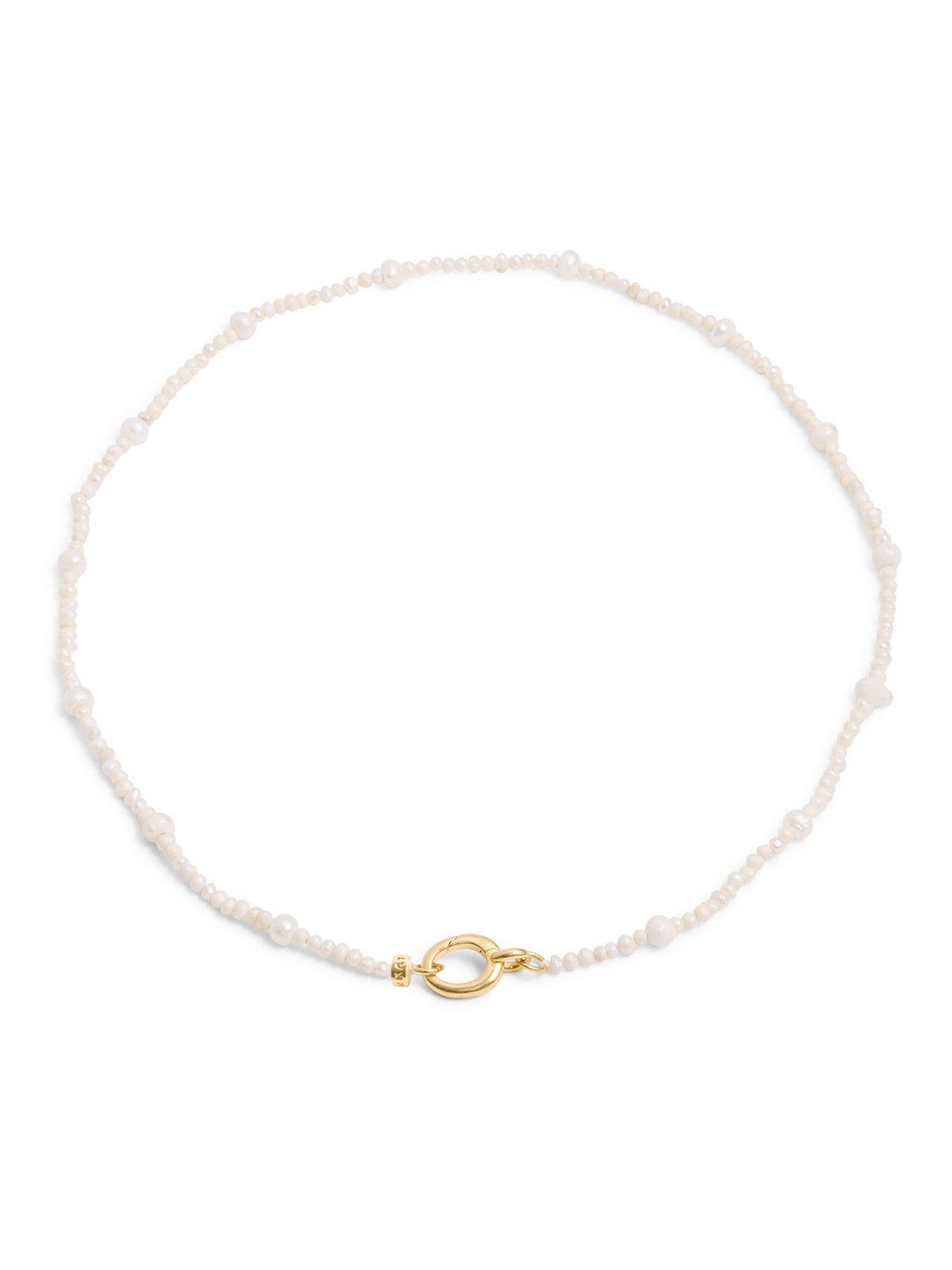 Image 2 of 5 of Katie Loxton Pearl Glow Waterproof Gold Choker