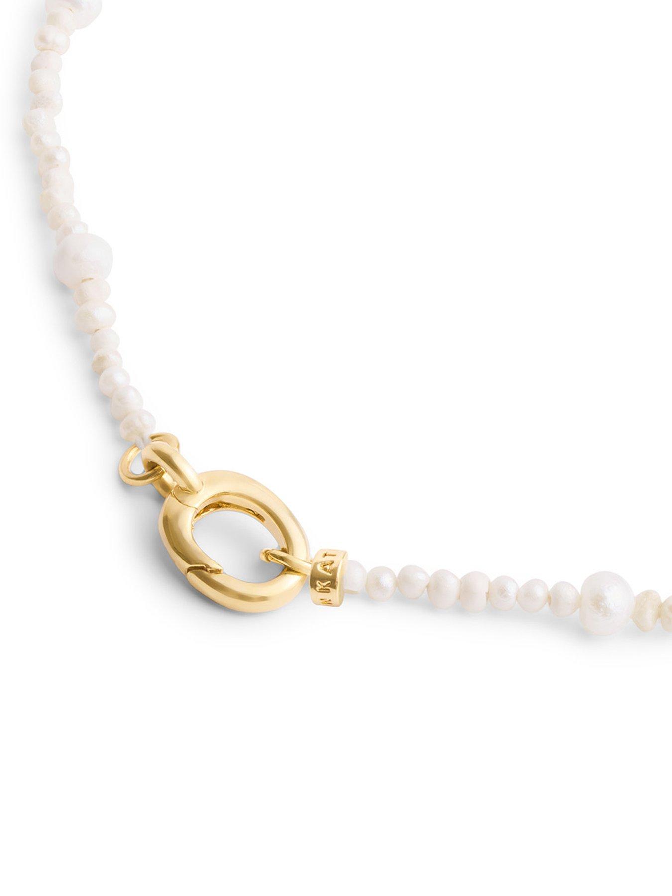 Image 3 of 5 of Katie Loxton Pearl Glow Waterproof Gold Choker