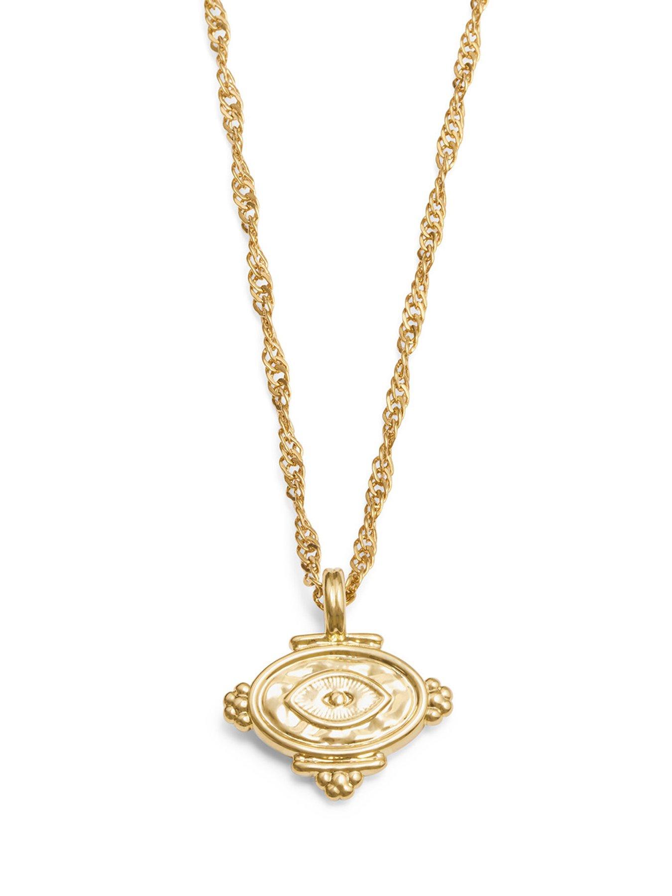 Image 3 of 5 of Katie Loxton Protection Waterproof Gold Charm Necklace