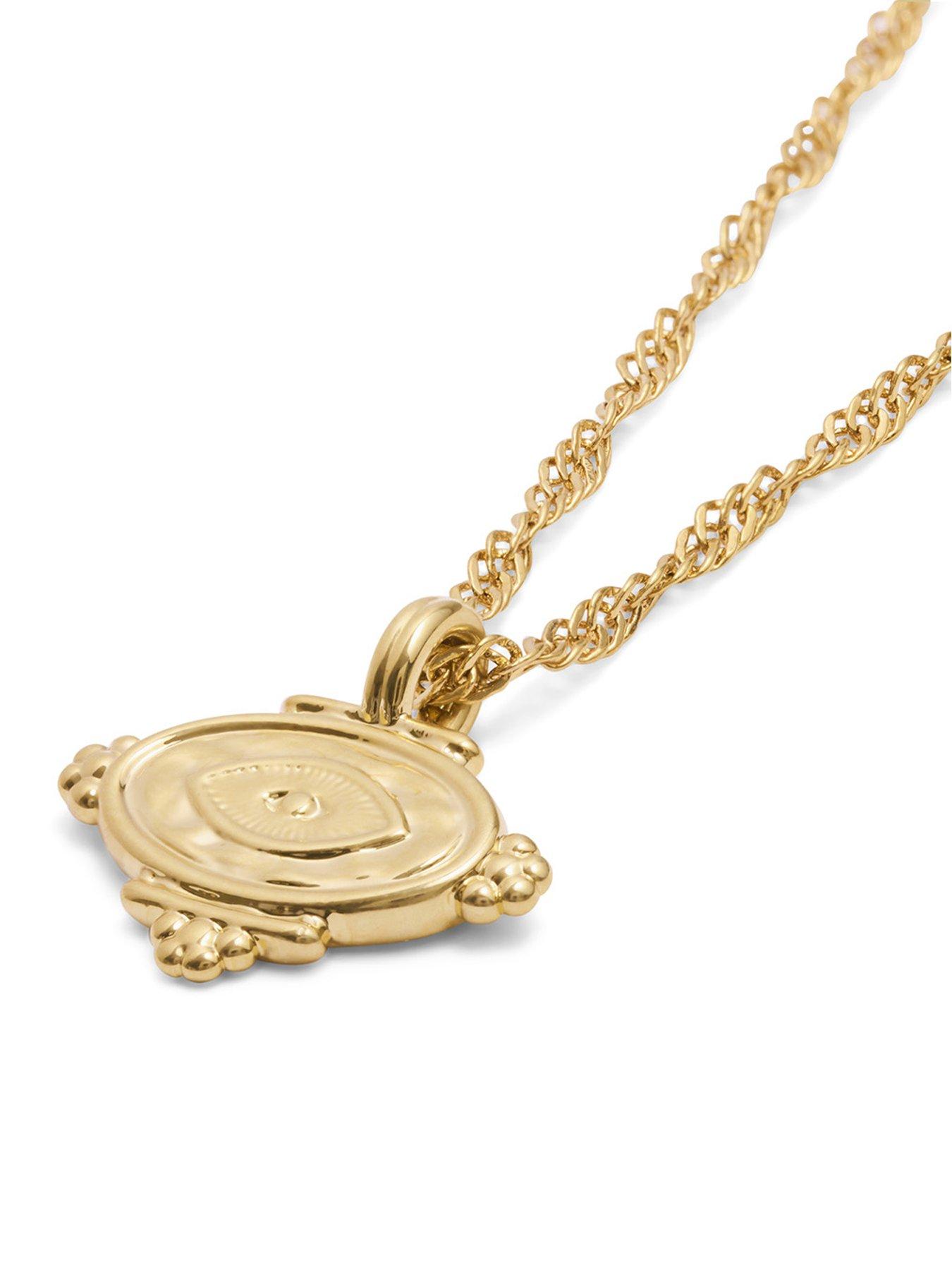 Image 4 of 5 of Katie Loxton Protection Waterproof Gold Charm Necklace