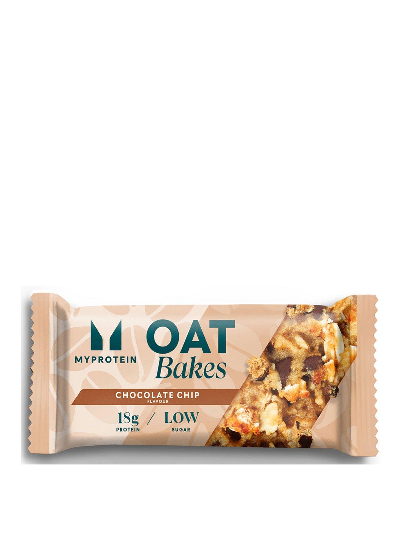 Image 1 of 2 of MyProtein Oat Bakes, Chocolate Chip, 12 x 75g