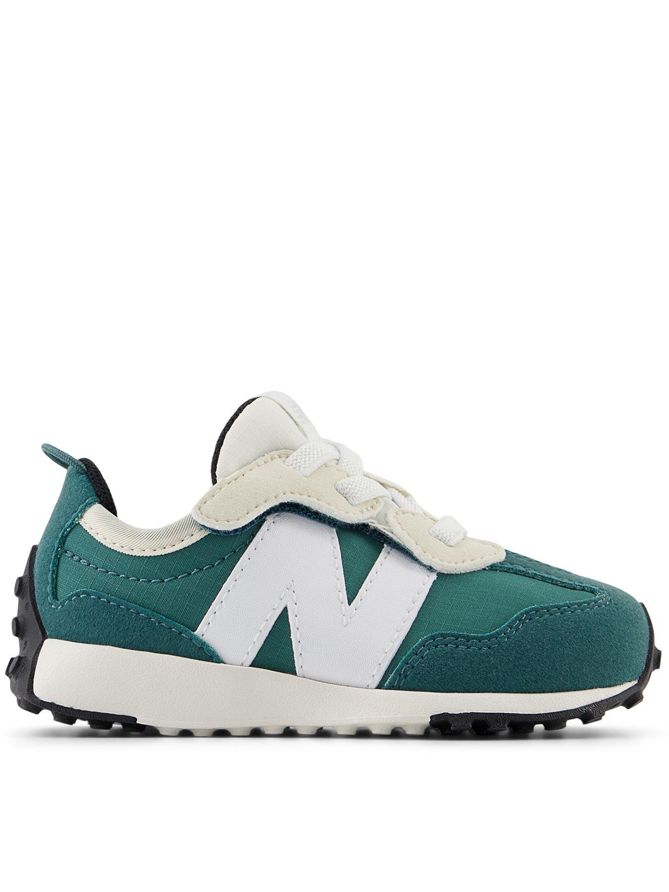 New Balance Infant 327 Velcro Trainers New Spruce Very