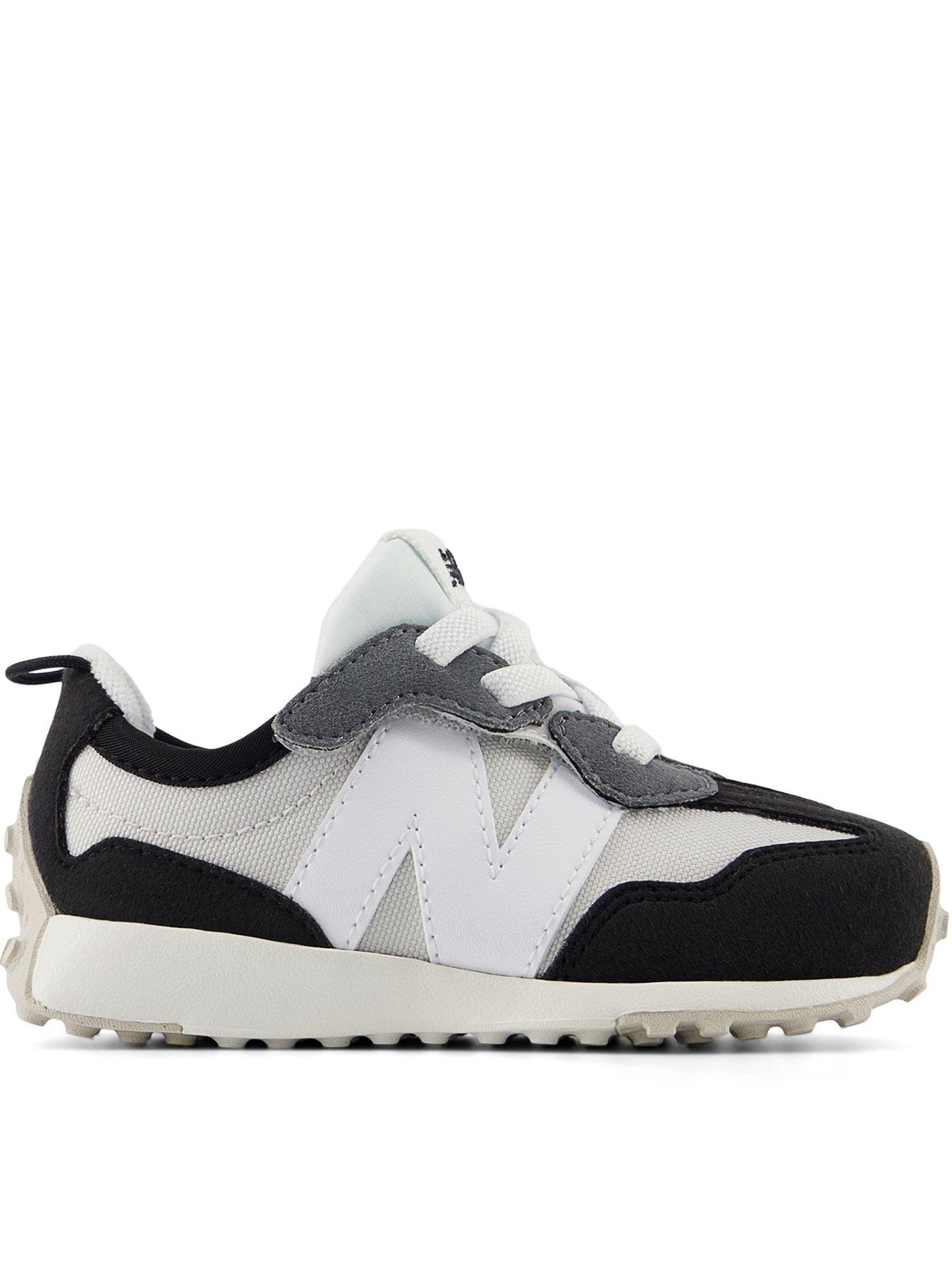 New Balance Infant 327 Velcro Trainers Grey Very