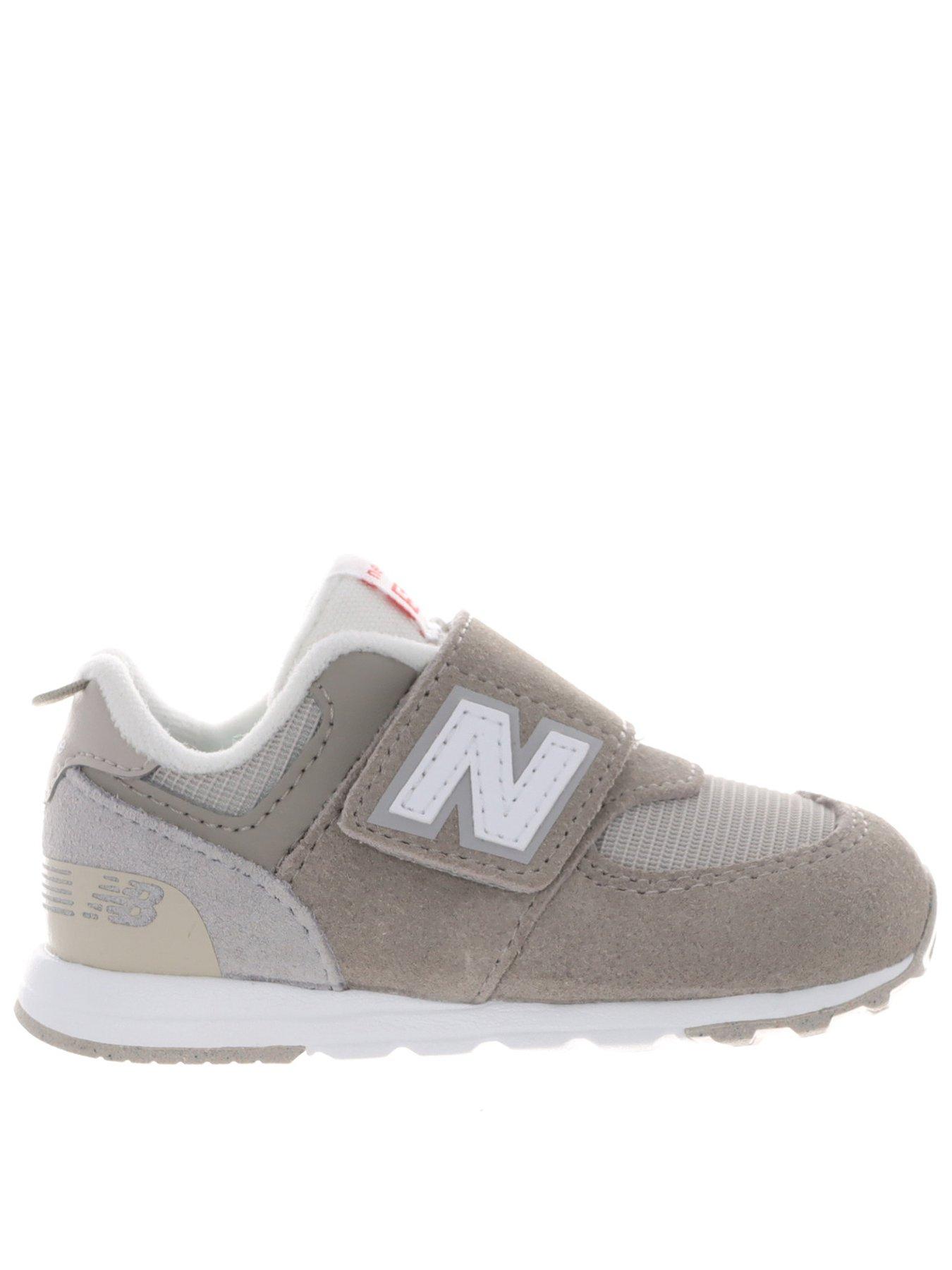 undefined Infant 574 New-B Velcro Trainers - Green