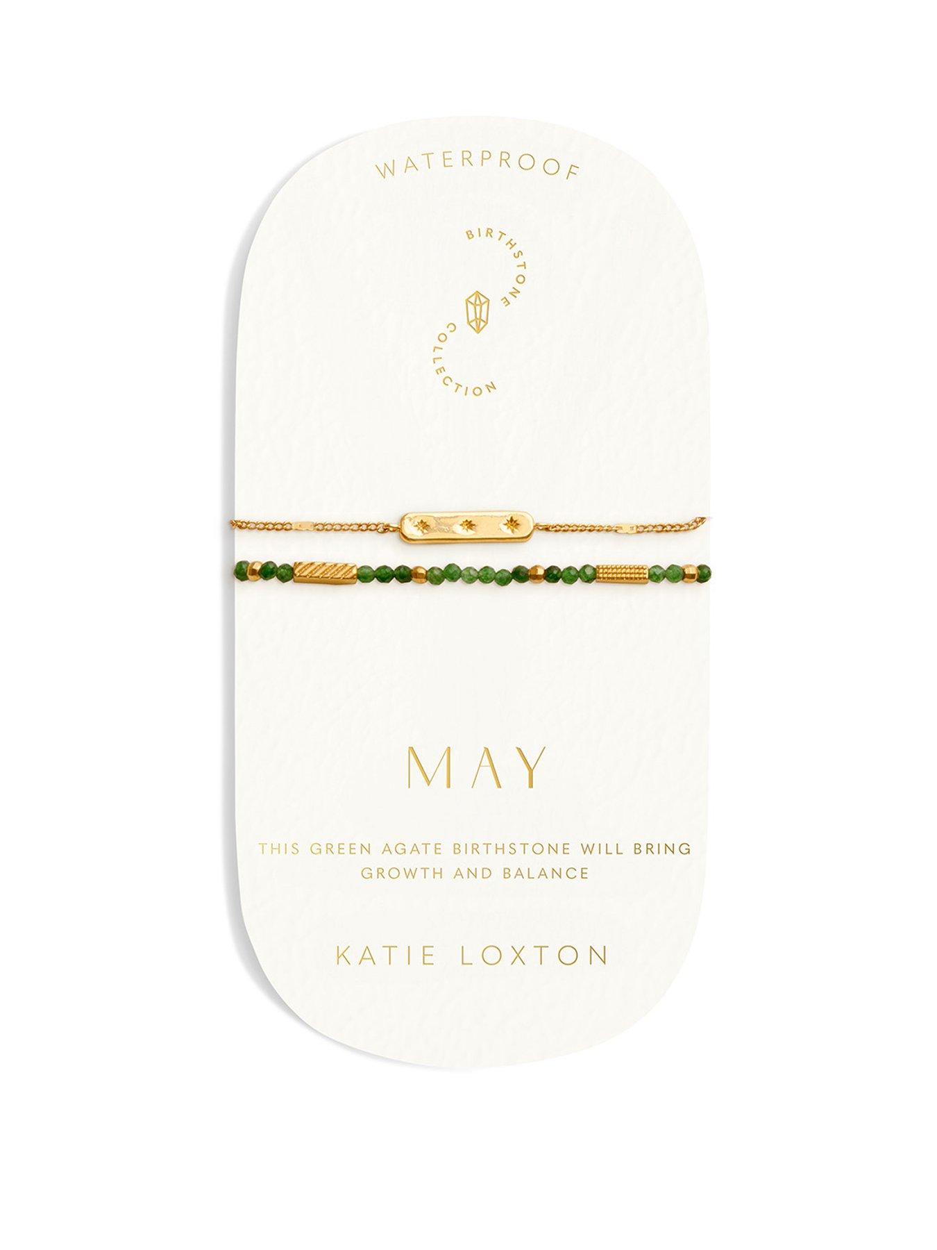 undefined Birthstone Waterproof Gold Bracelet