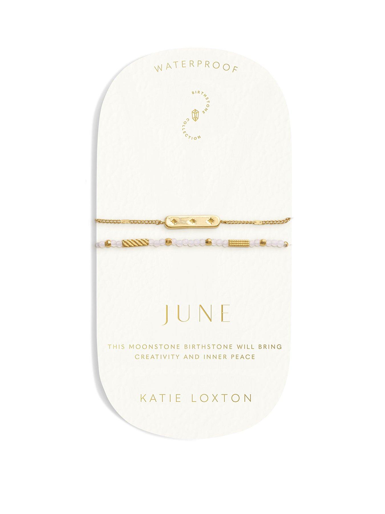 undefined Birthstone Waterproof Gold Bracelet