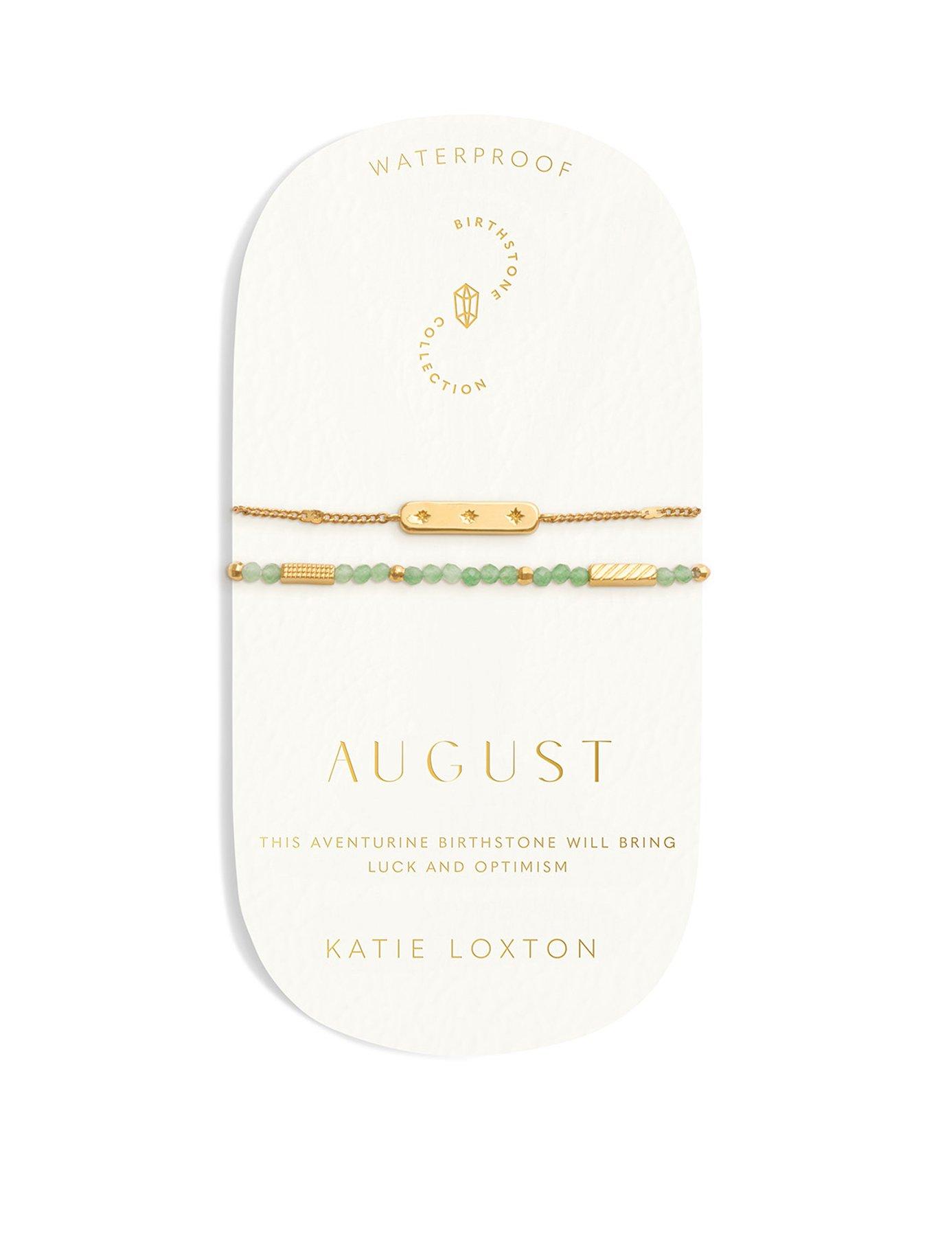 undefined Birthstone Waterproof Gold Bracelet