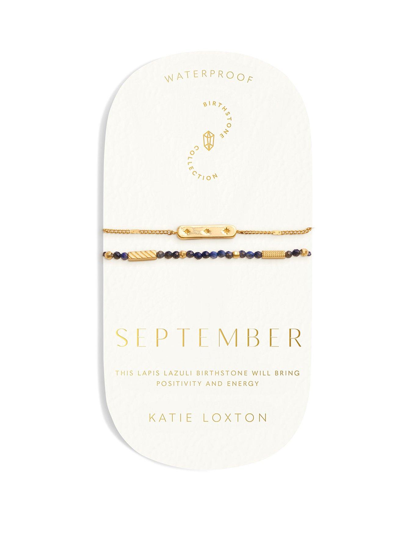 undefined Birthstone Waterproof Gold Bracelet