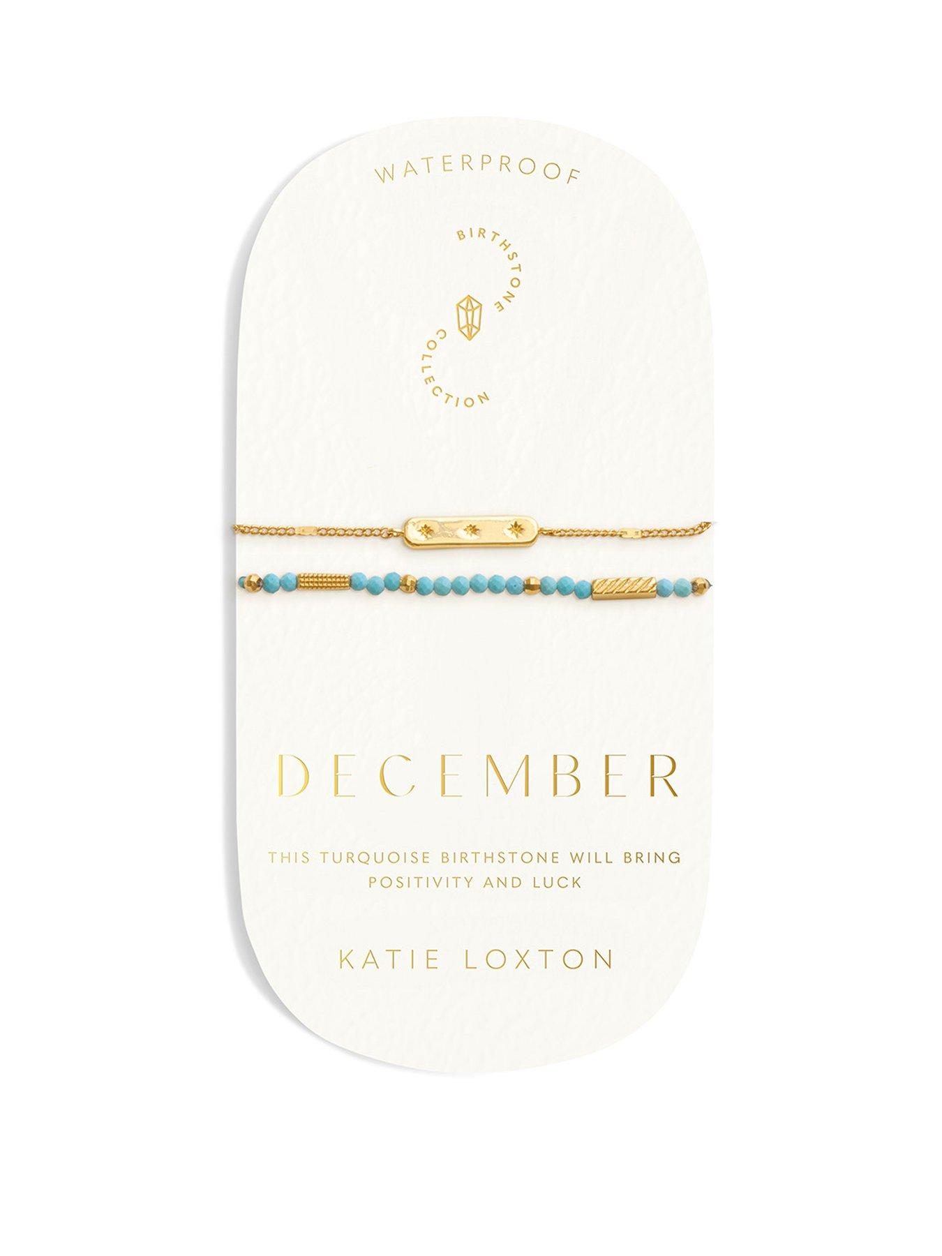 undefined Birthstone Waterproof Gold Bracelet