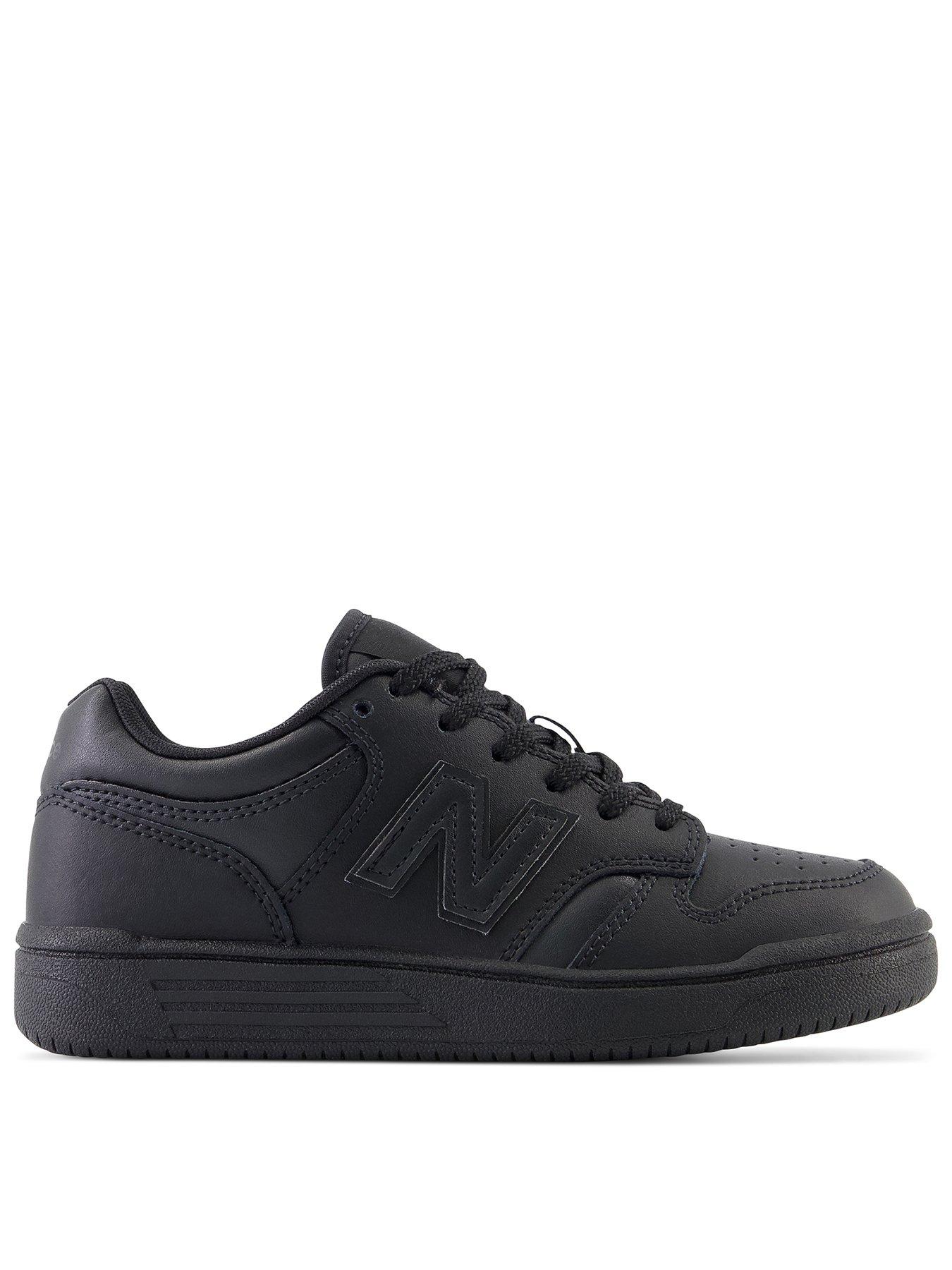 undefined Kids B480 Lace Trainers - Black