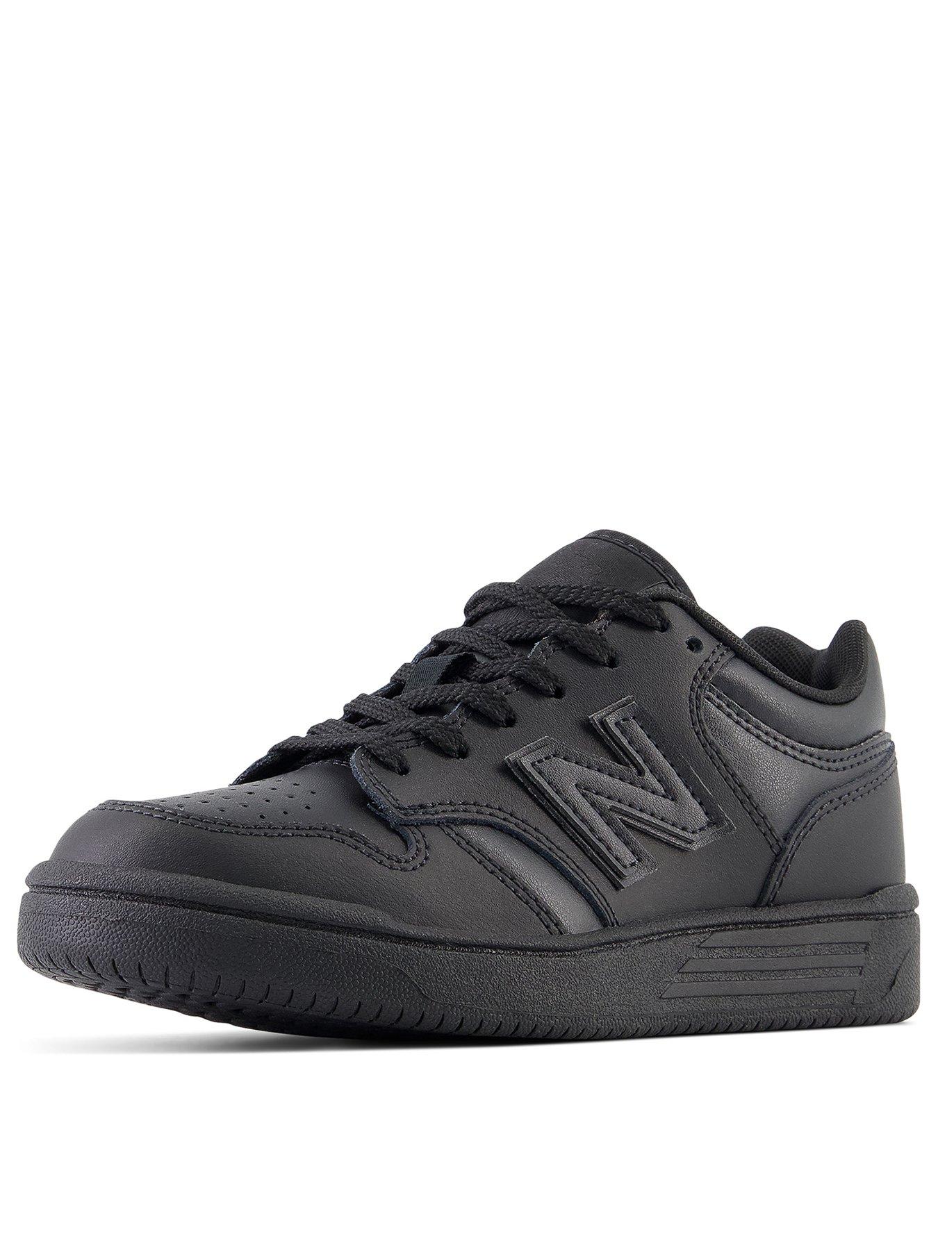 Image 3 of 5 of New Balance Kids B480 Lace Trainers - Black