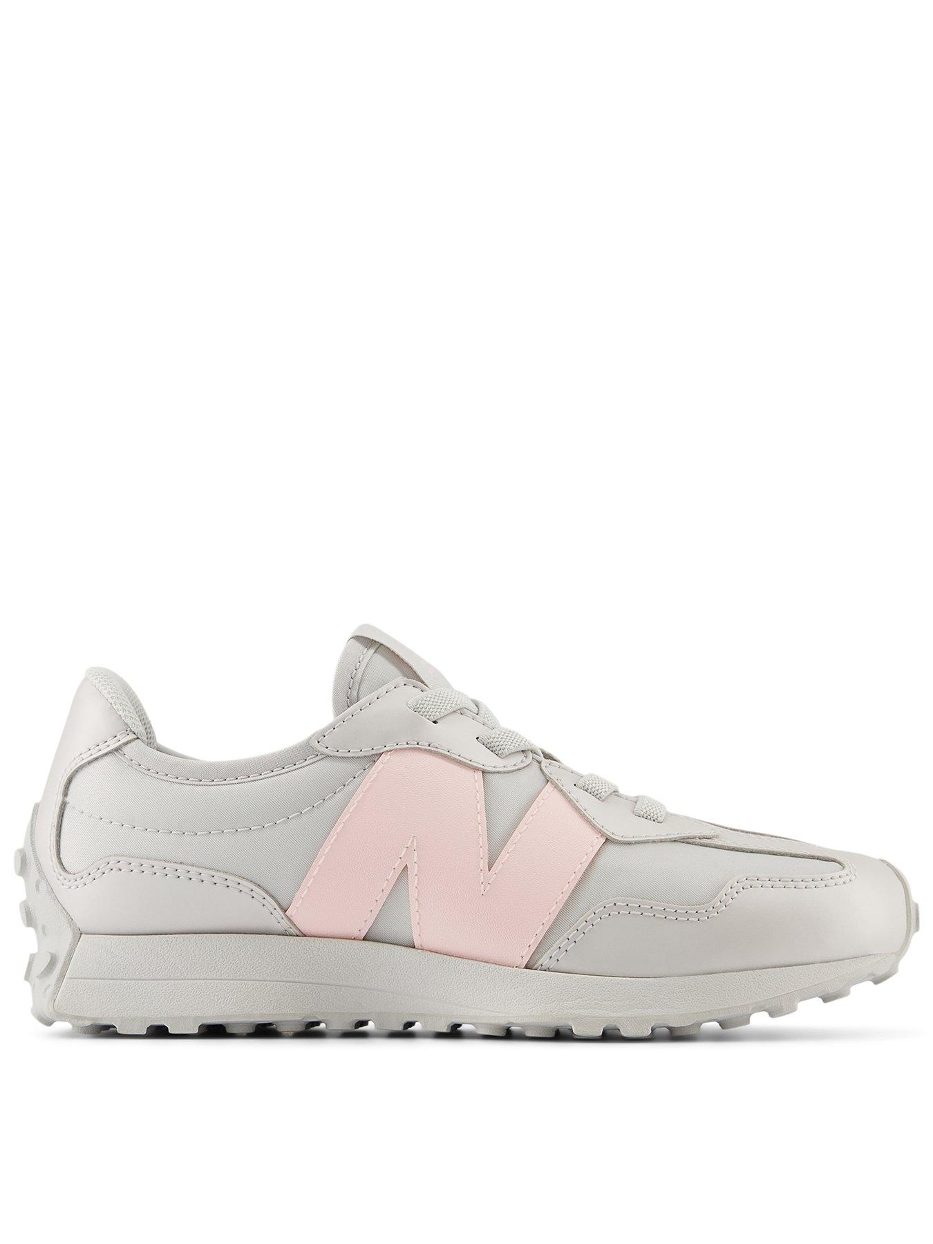 undefined Kids 327 Lace Up Trainers - Grey