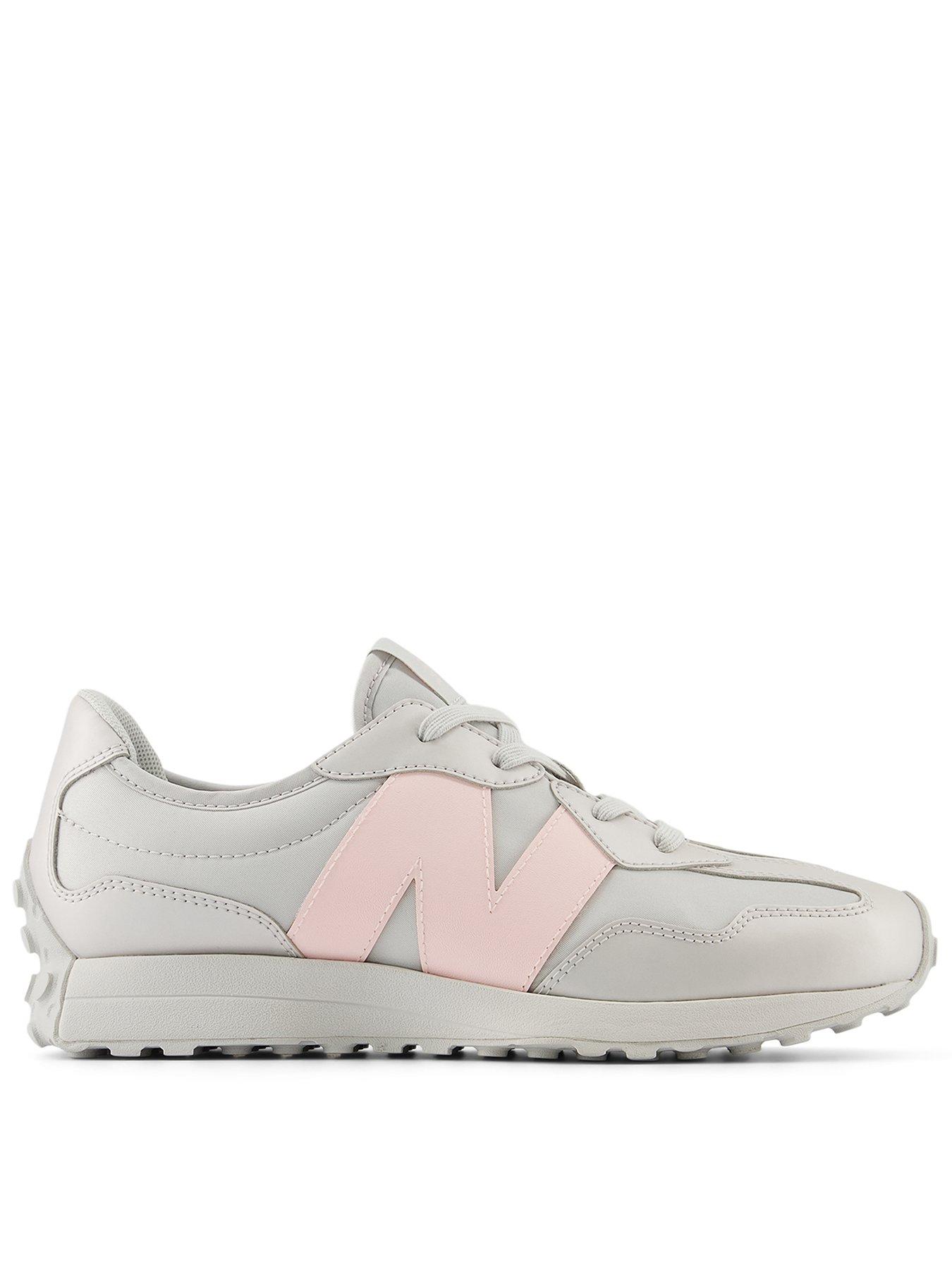 undefined Junior 327 Lace Up Trainers - Grey