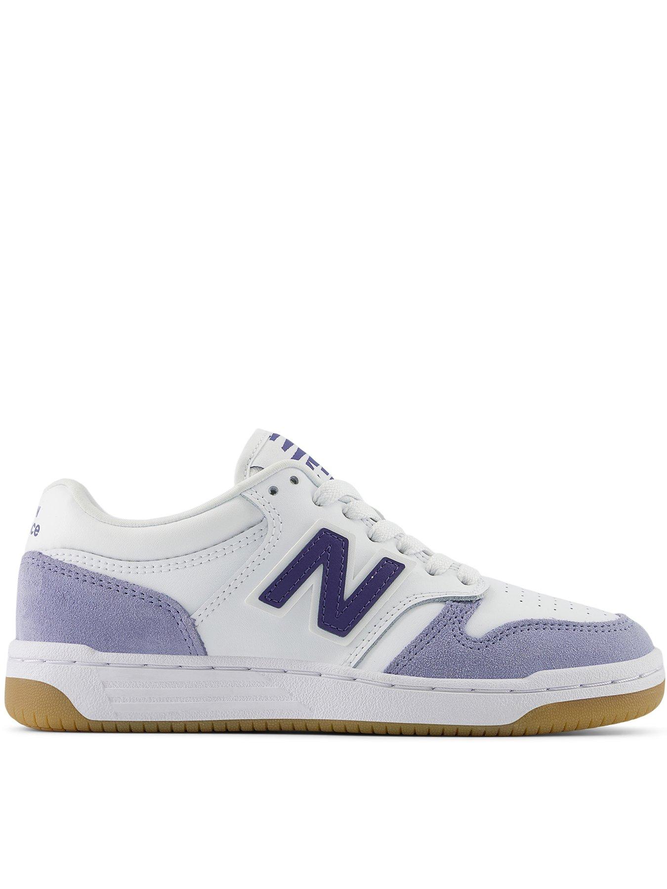undefined Junior B480 Lace Up Trainers - White