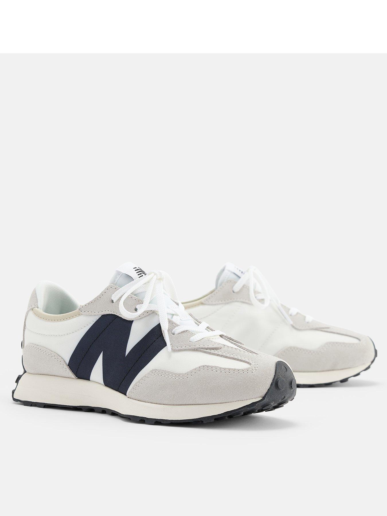 New Balance Junior 327 Lace Up Trainers - Grey