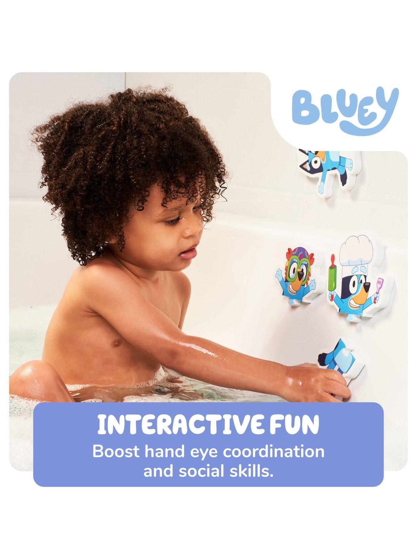 Image 4 of 6 of Bluey Bath Puzzle 8 Piece Bath Toy