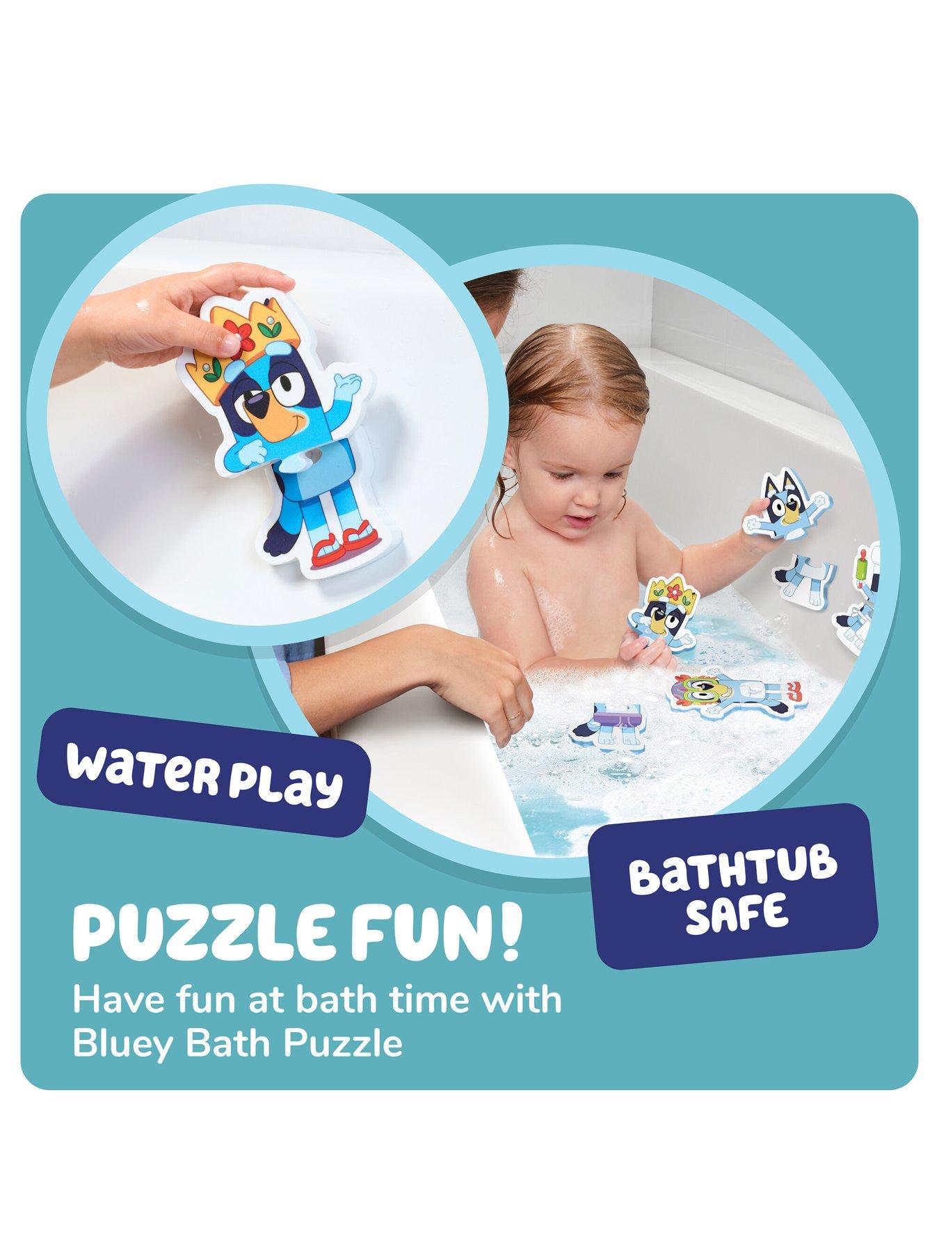 Image 5 of 6 of Bluey Bath Puzzle 8 Piece Bath Toy