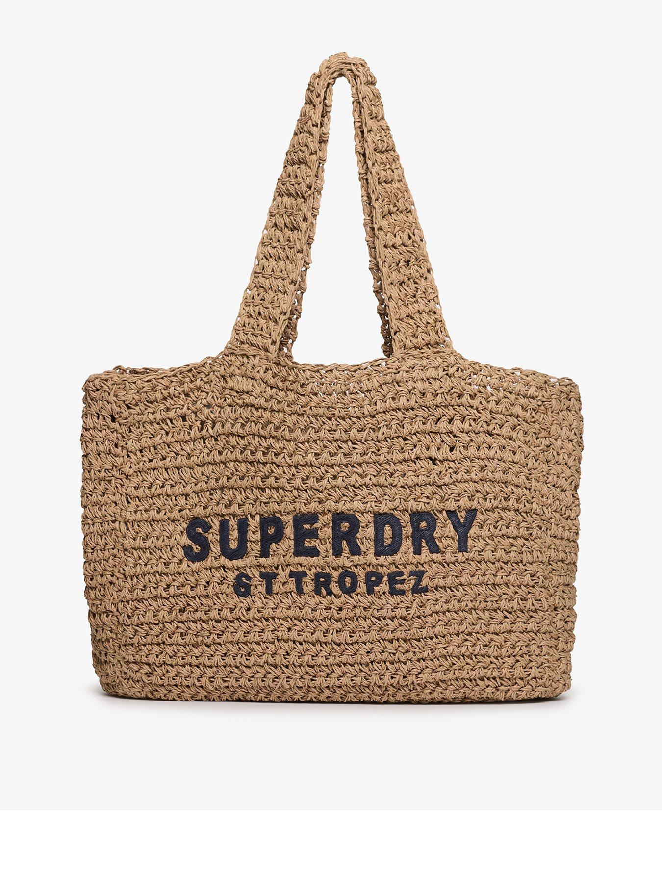 undefined Raffia City Tote Bag