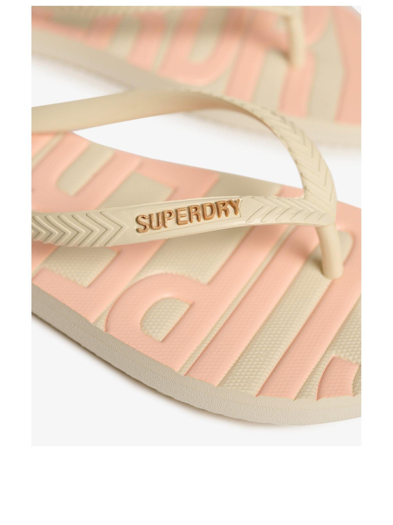 Image 2 of 3 of Superdry Core Logo Flip Flops - White