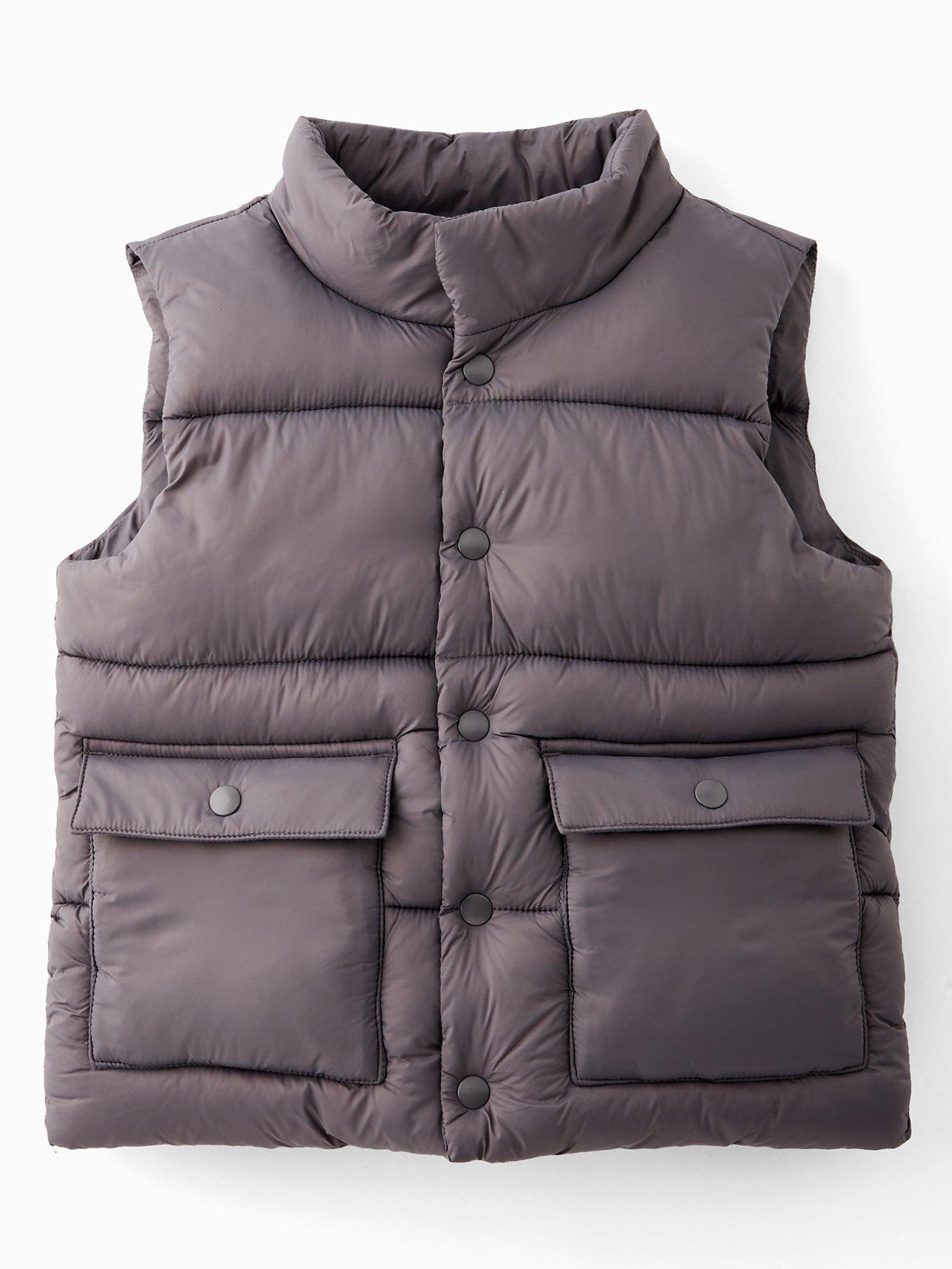 Mini V by Very Boys Padded Gilet - Grey