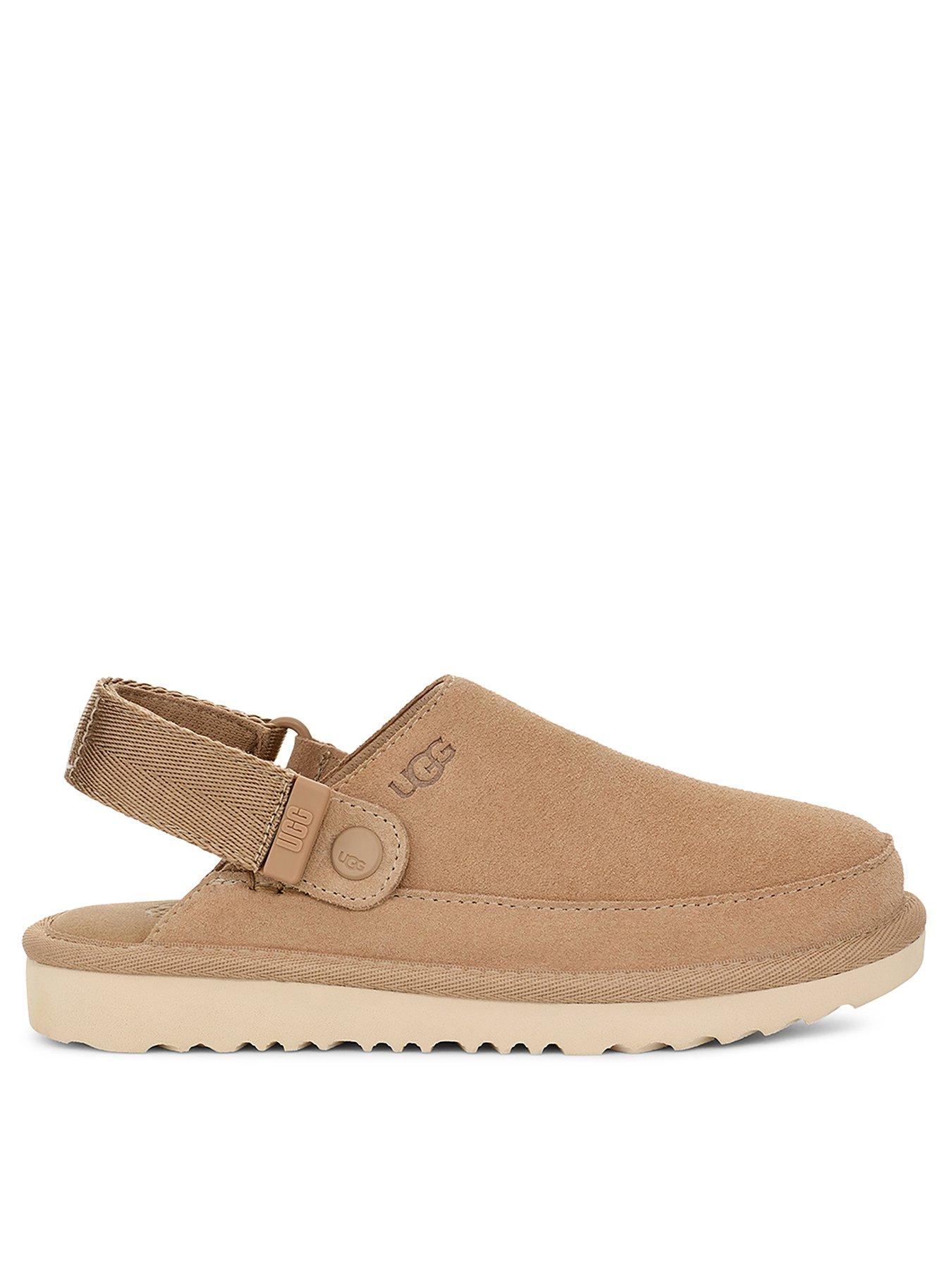 Image 1 of 4 of UGG Kids Goldenstar Clog Sandals - Beige